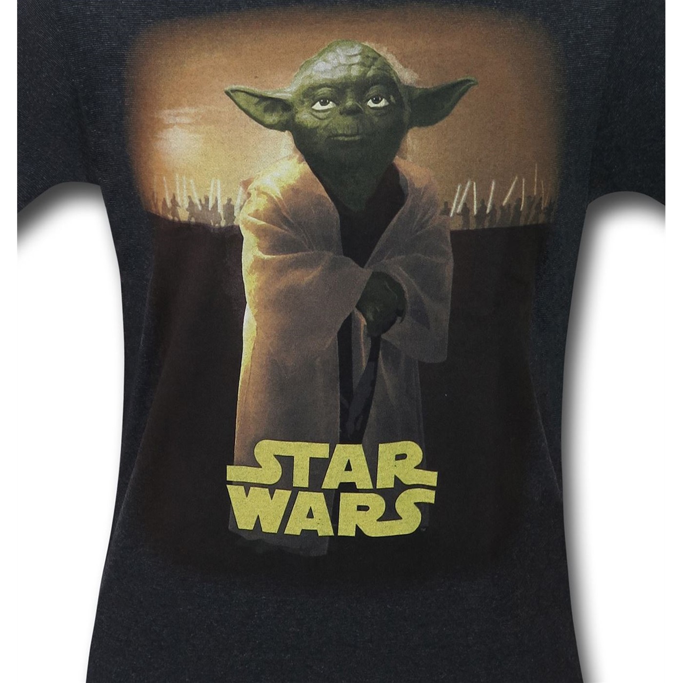 Star Wars Yoda Solemn Portrait Men's T-Shirt