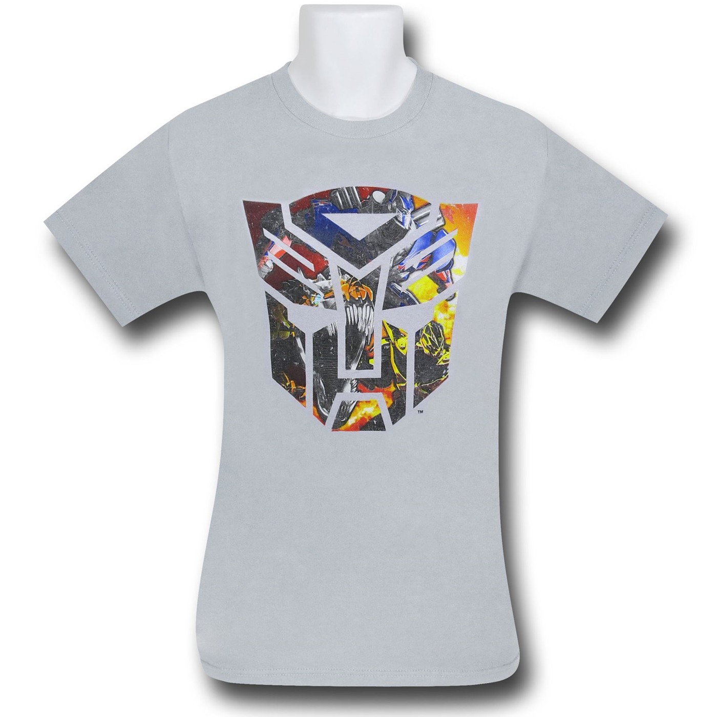 Transformers Autobot Images in Symbol T-Shirt