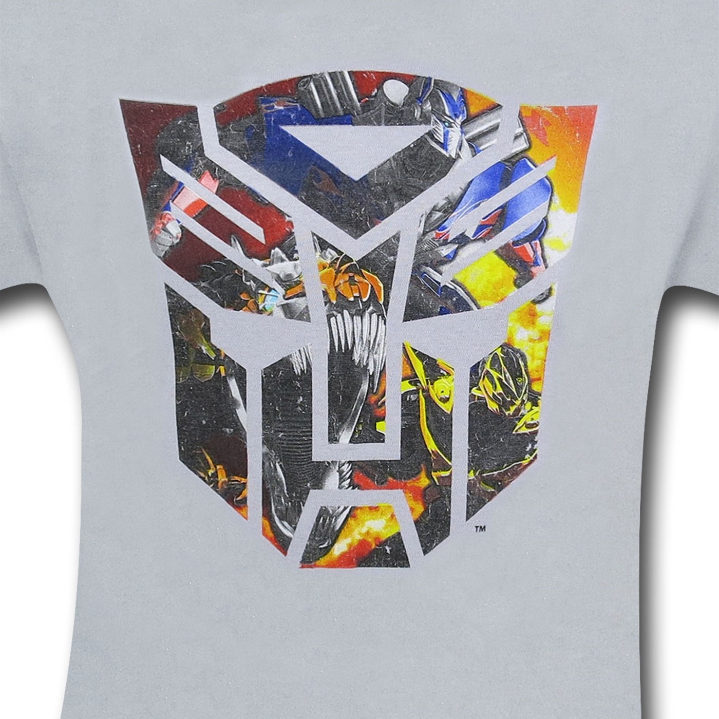 Transformers Autobot Images in Symbol T-Shirt