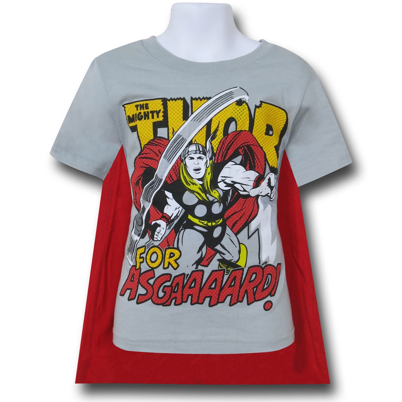 Thor For Asgaaard! Kids Caped T-Shirt
