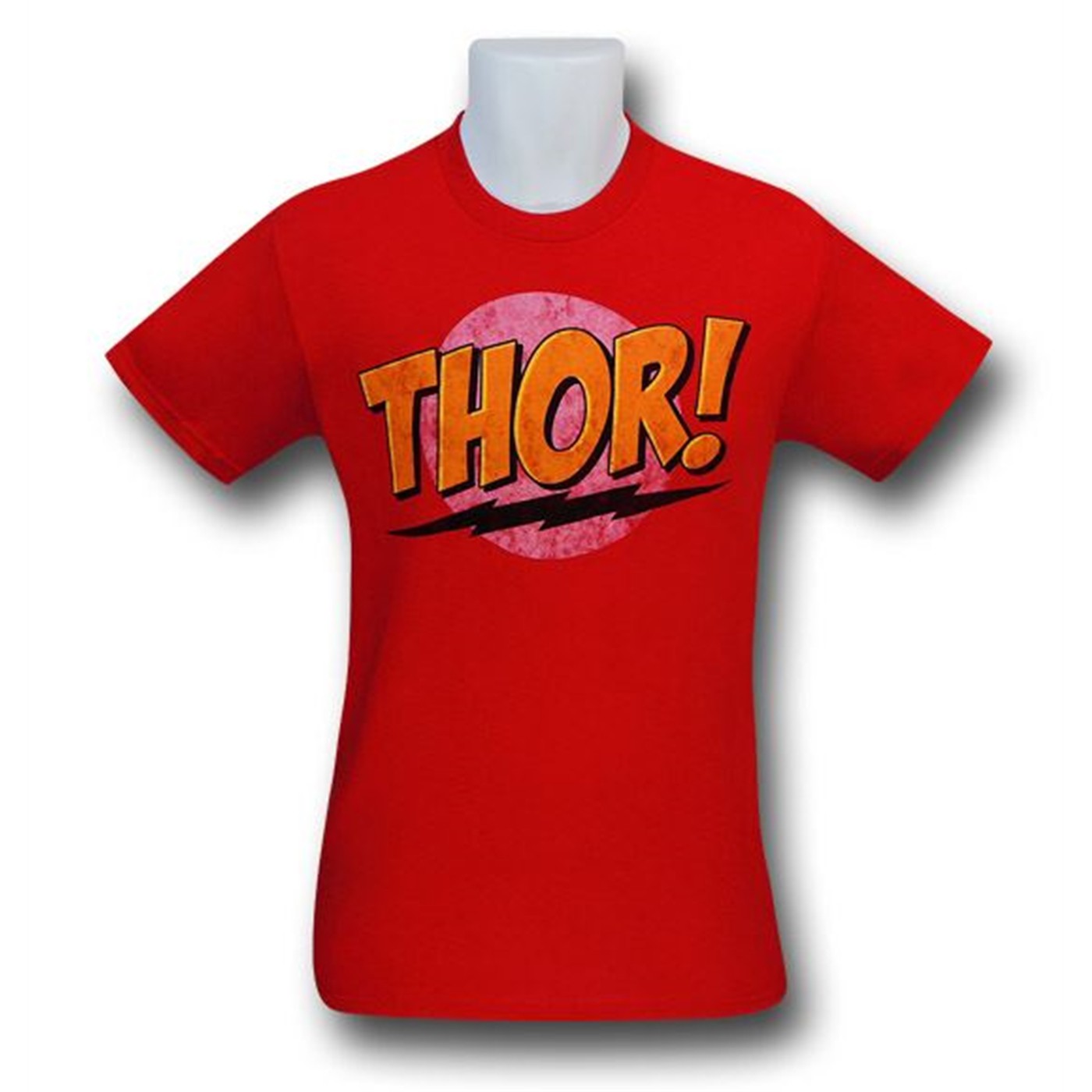 Thor Bazinga Logo Red T-Shirt