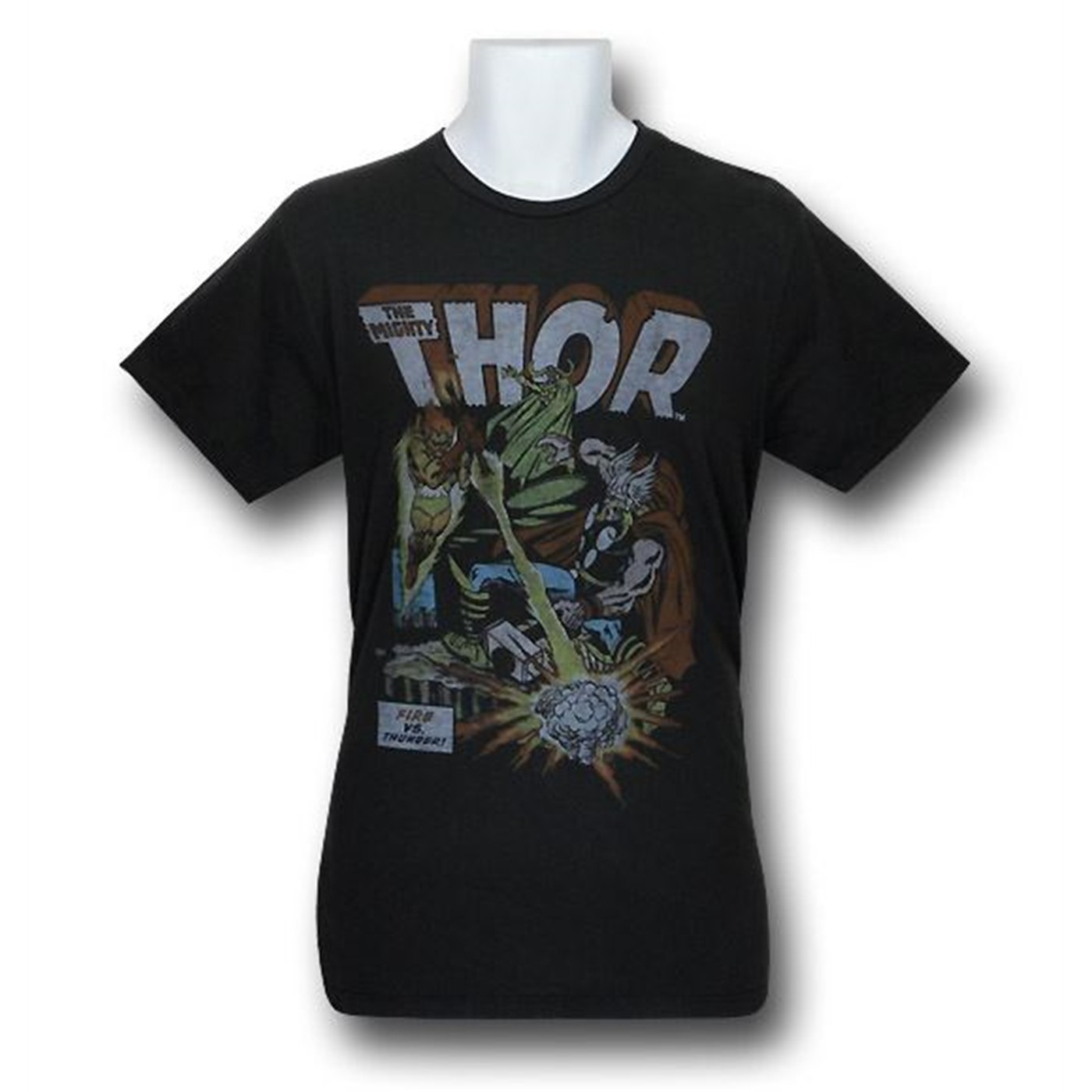 Thor Fire Vs Thunder Junk Food T-Shirt