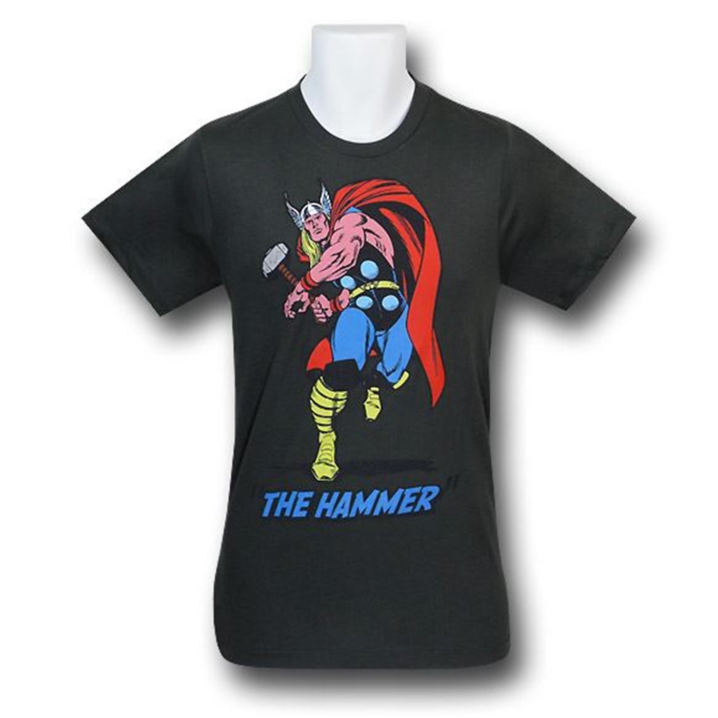 Thor The Hammer Charcoal 30 Single T-Shirt