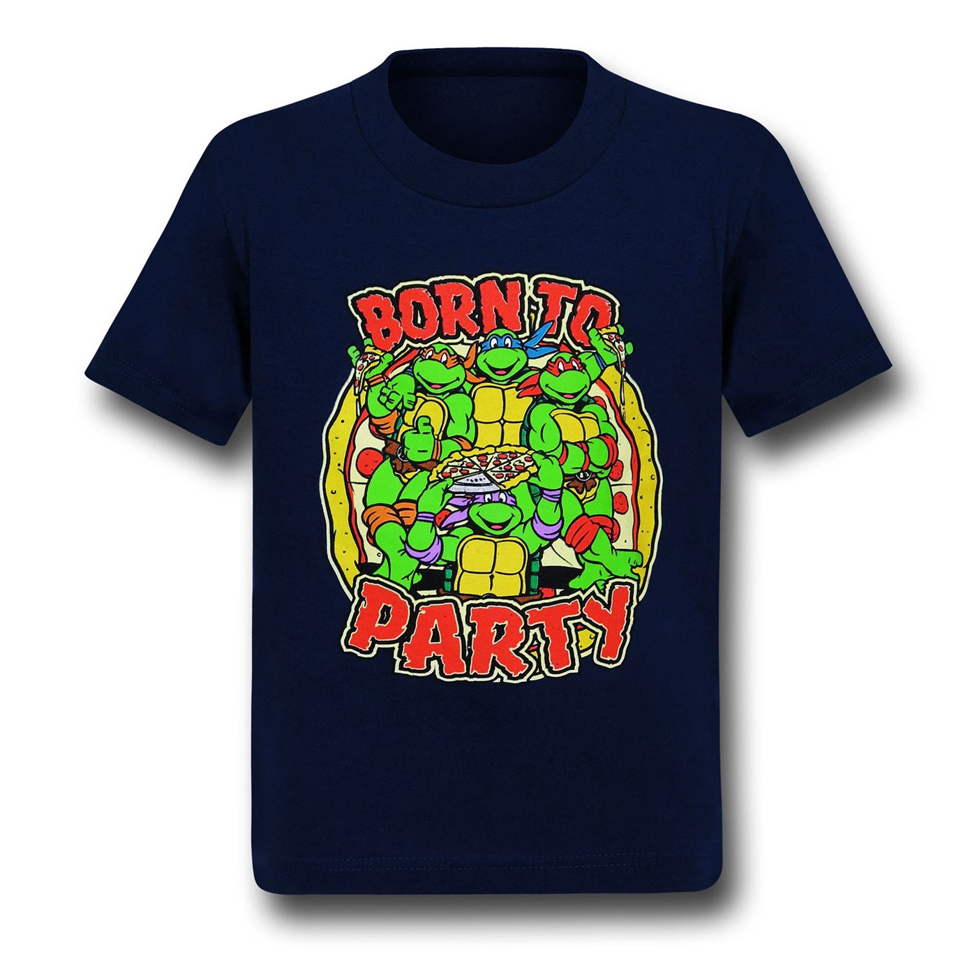 TMNT Born To Party Kids T-Shirt