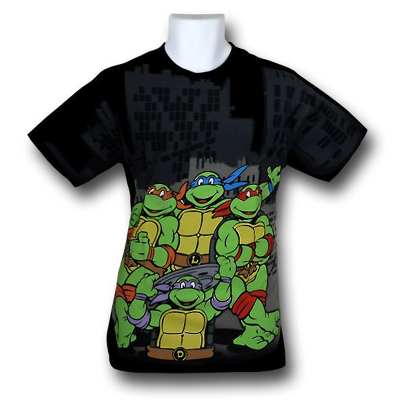 TMNT Cityscape Turtles T-Shirt