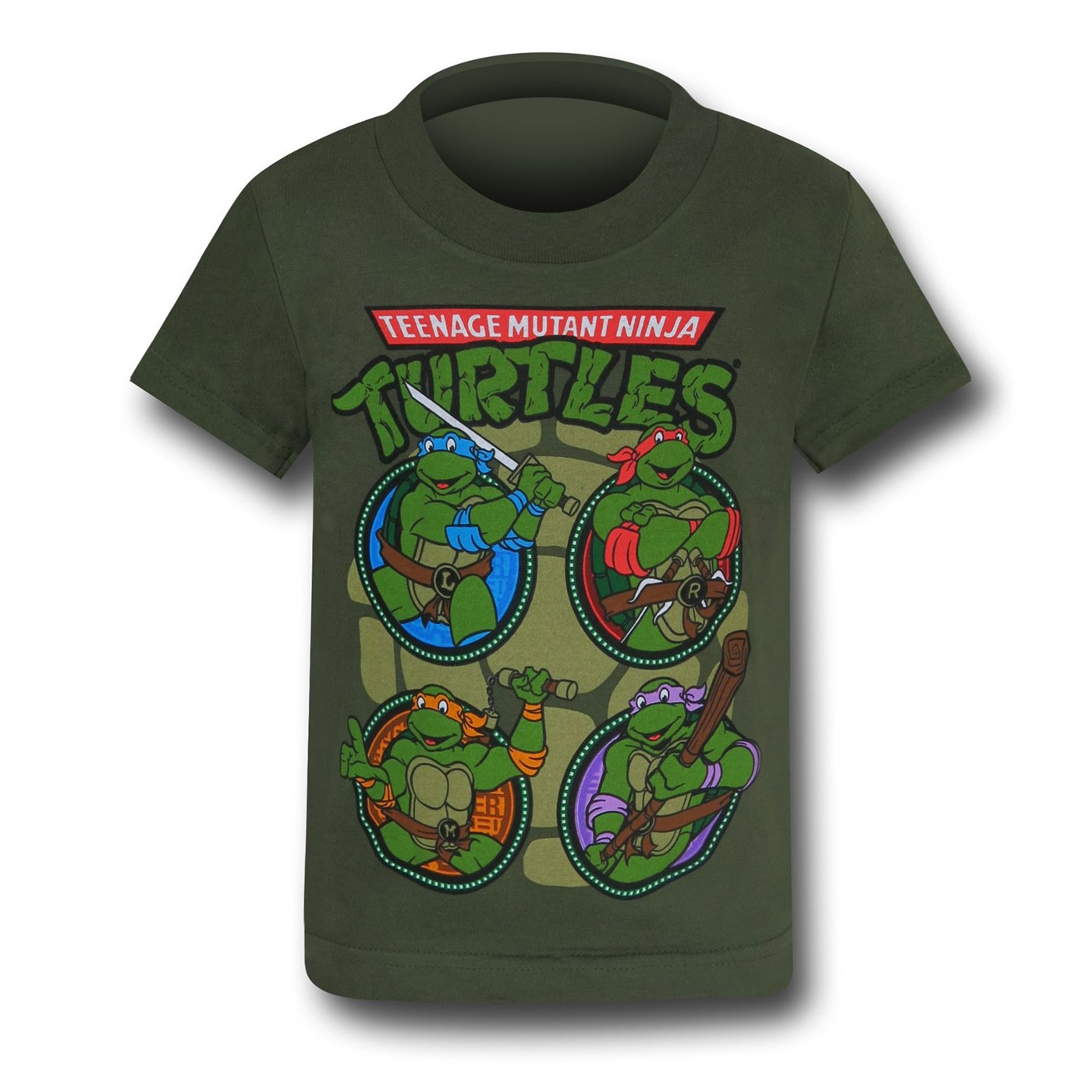 TMNT Encircled Turtles Kids T-Shirt