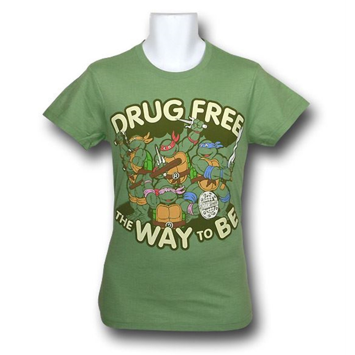 TMNT Teenage Mutant Ninja Turtles Adult T-Shirt - Green - 4X