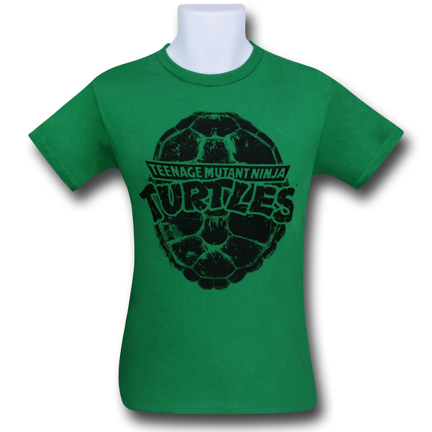 TMNT Distressed Shell Logo Green T-Shirt