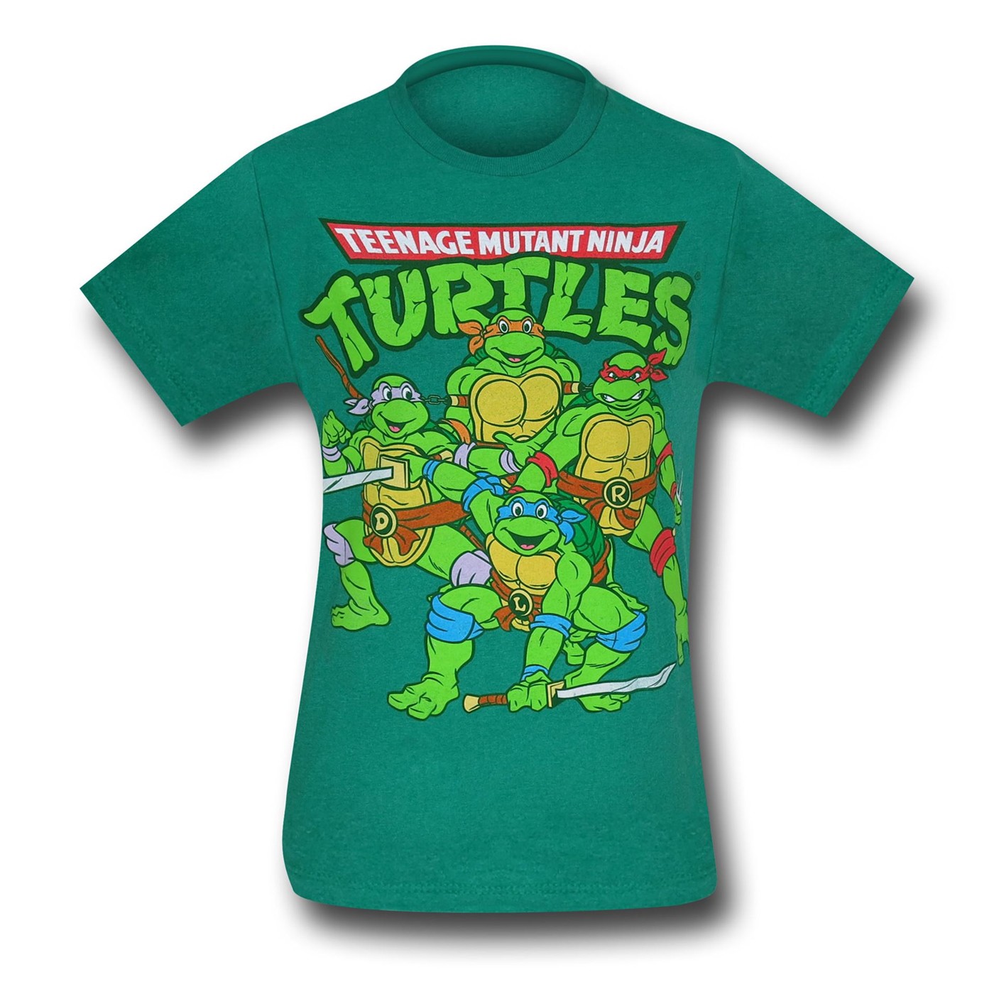 TMNT Green Group Stance T-Shirt