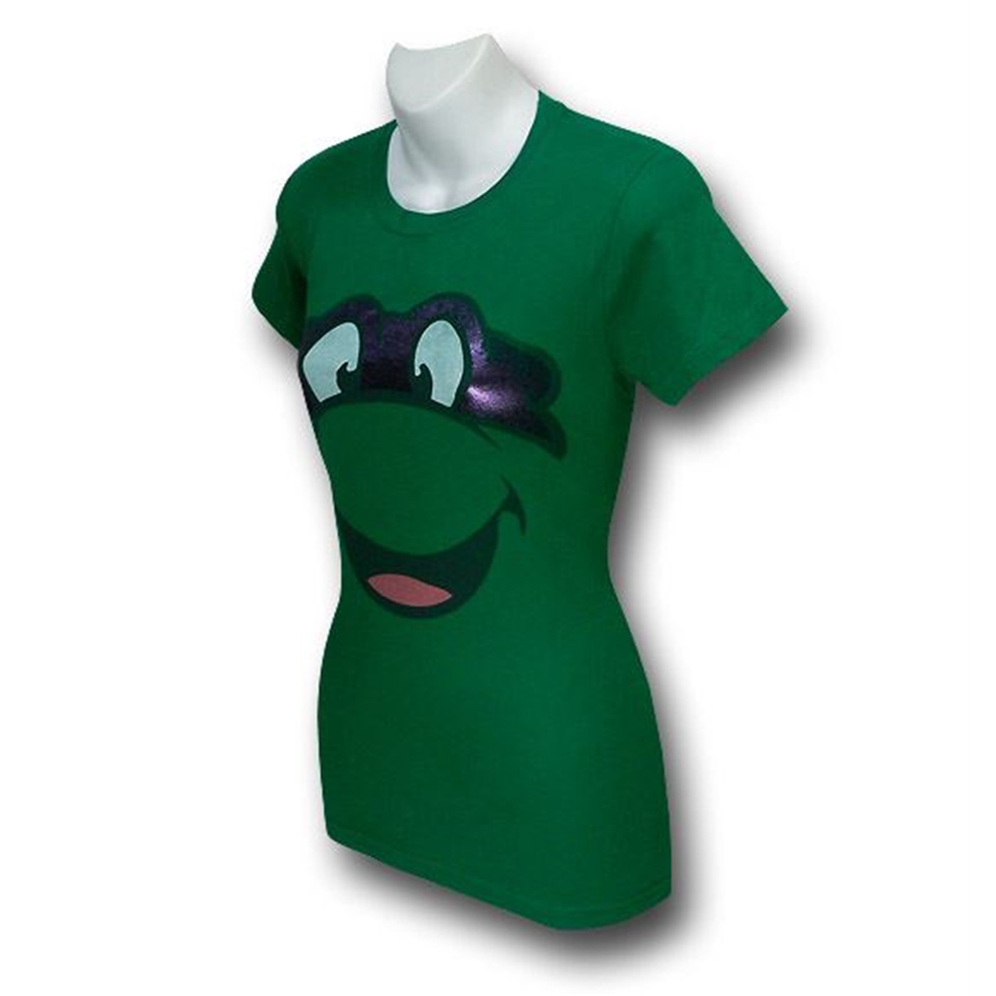 TMNT Donatello Face Junior Womens T-Shirt