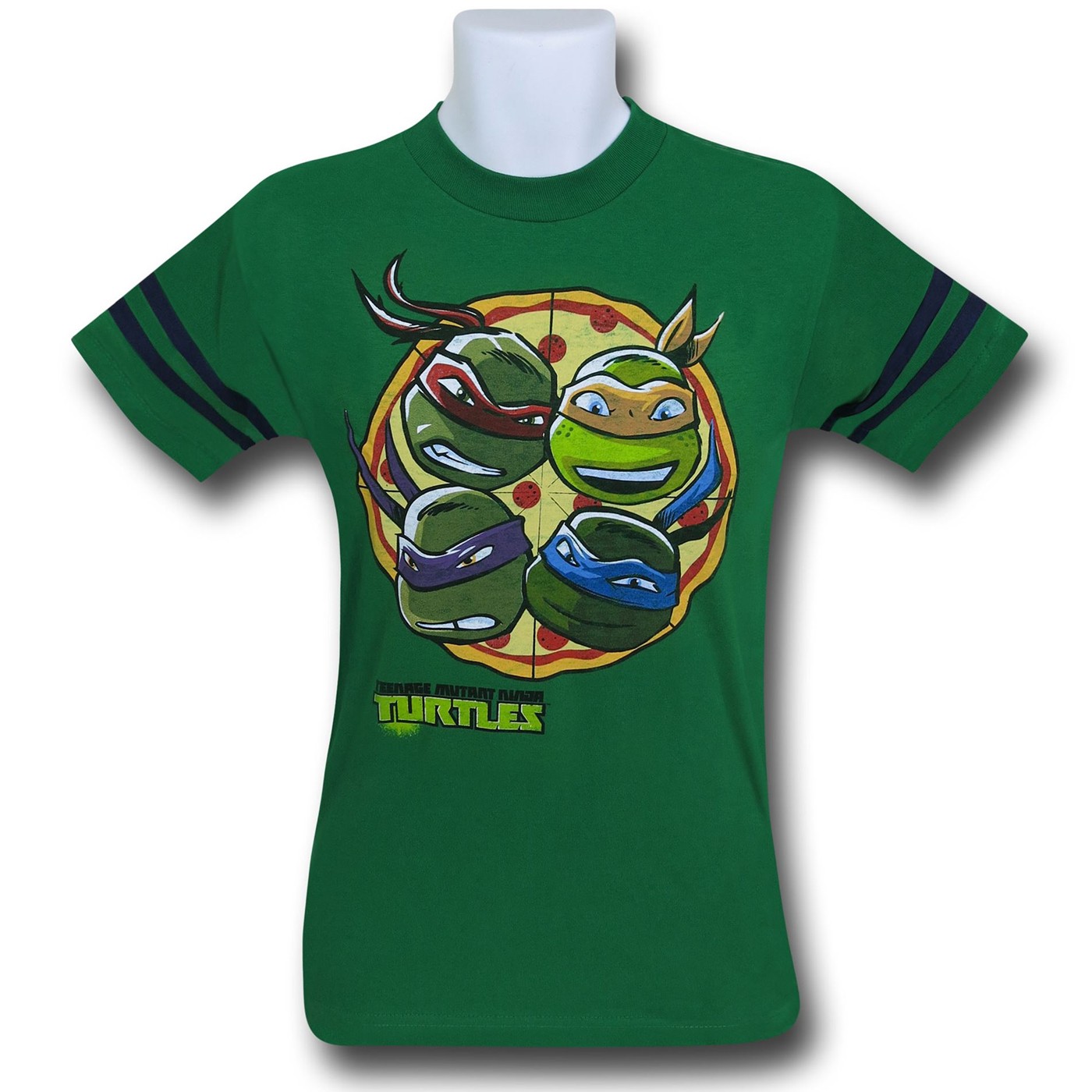 TMNT Pizza Heads Kids Athletic T-Shirt