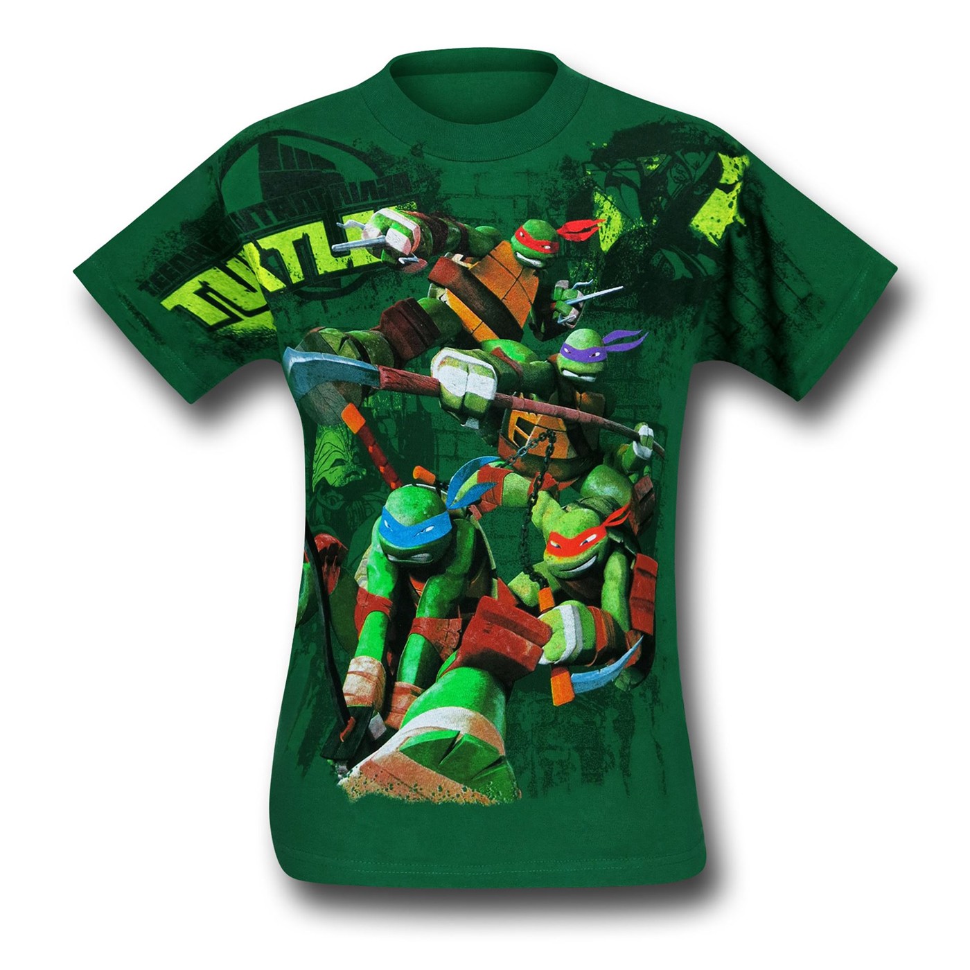 TMNT Sublimated Action Kids T-Shirt