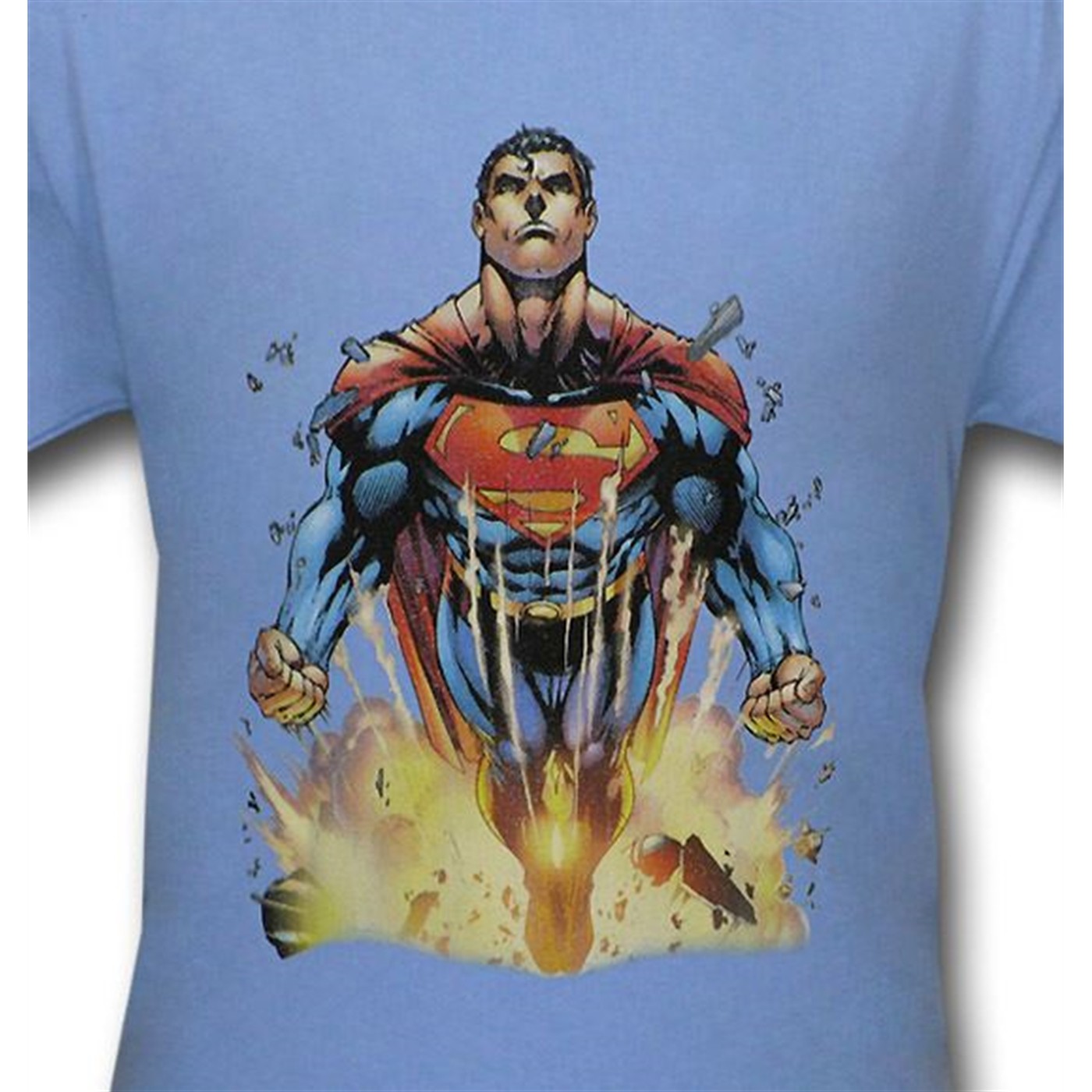 Superman Blasting Off Kids T-Shirt