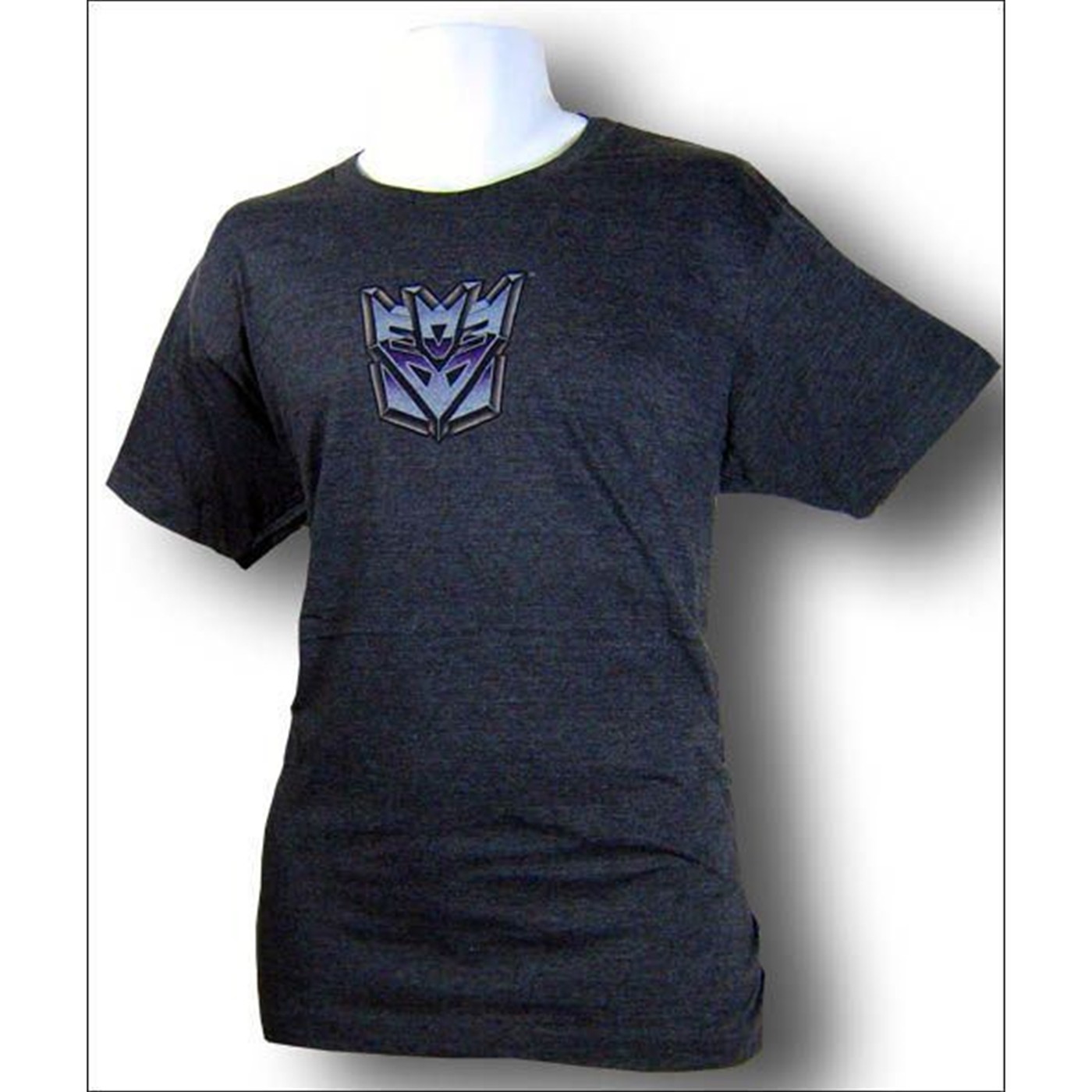 Transformer Decepticon Chrome Heather T-Shirt