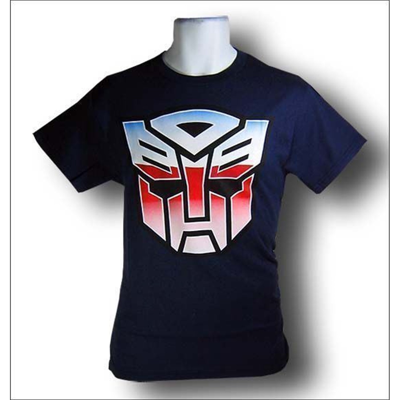 Transformers Giant Autobot Symol Navy T-Shirt