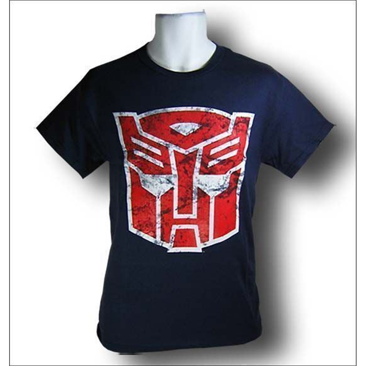 Transformers Giant Distressed Autobot Symbol T-Shirt