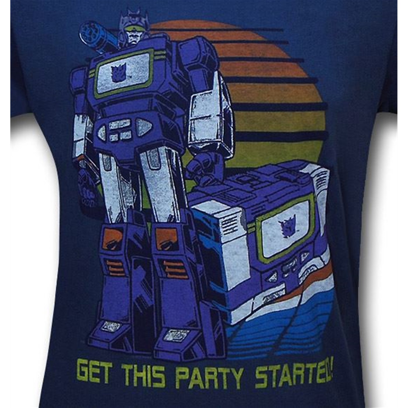 Transformers Soundwave Party Junk Food T-Shirt