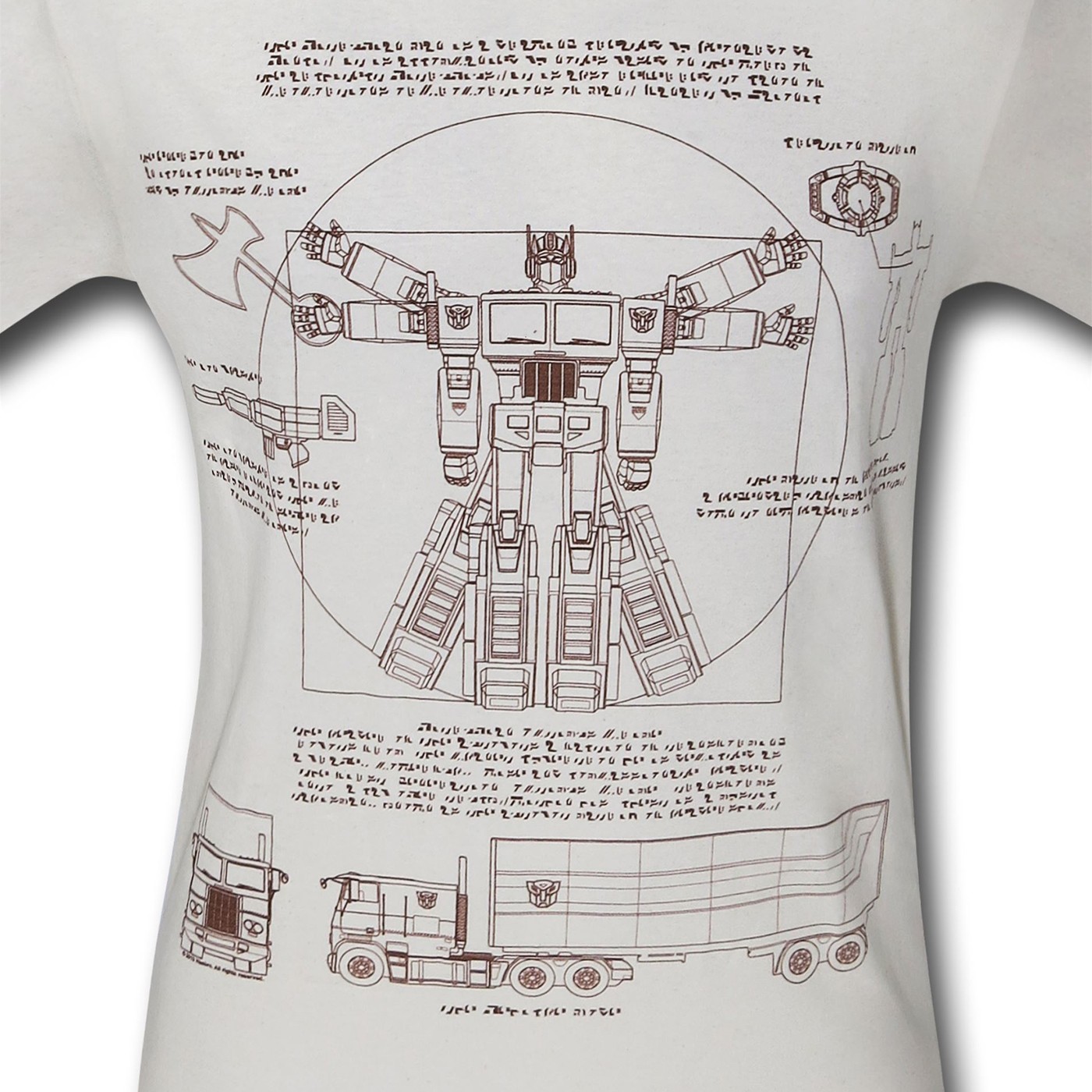 Transformers Vitruvian Prime 30 Single T-Shirt