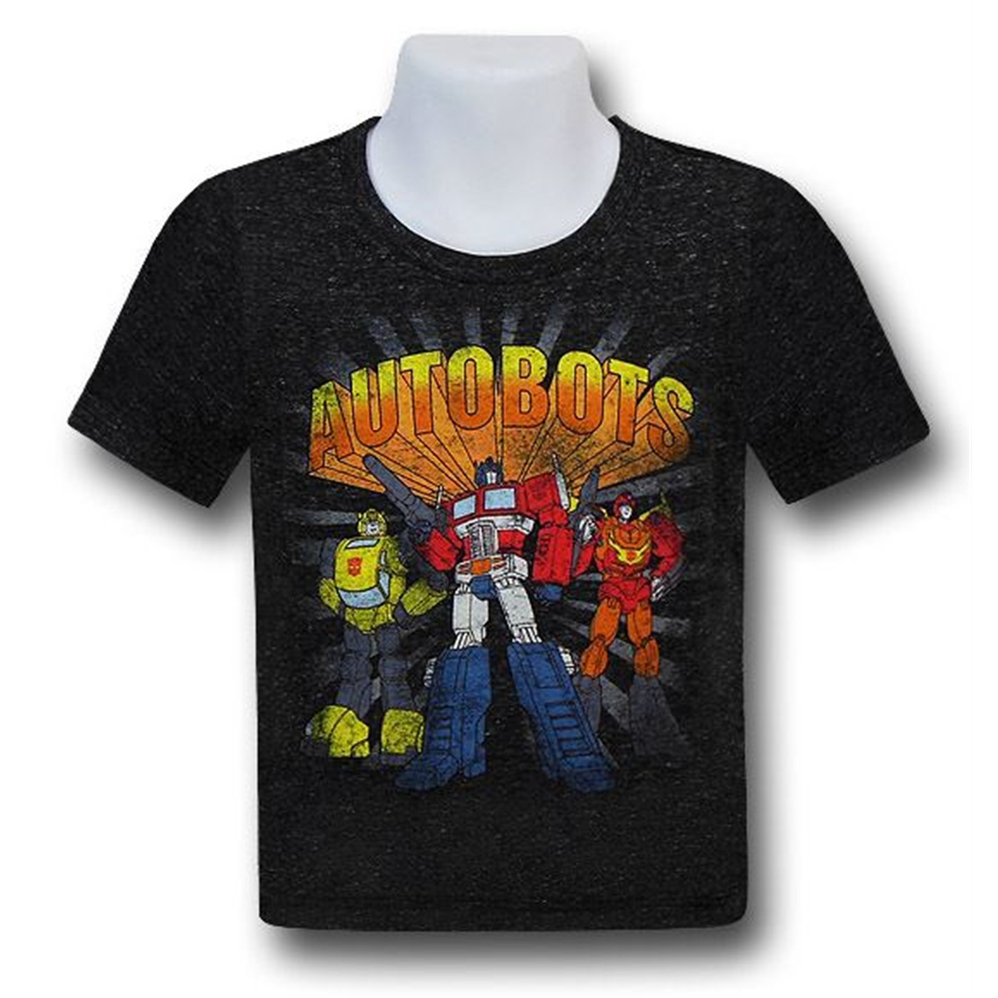 Autobot Triple Threat Kids Red Decco T-Shirt