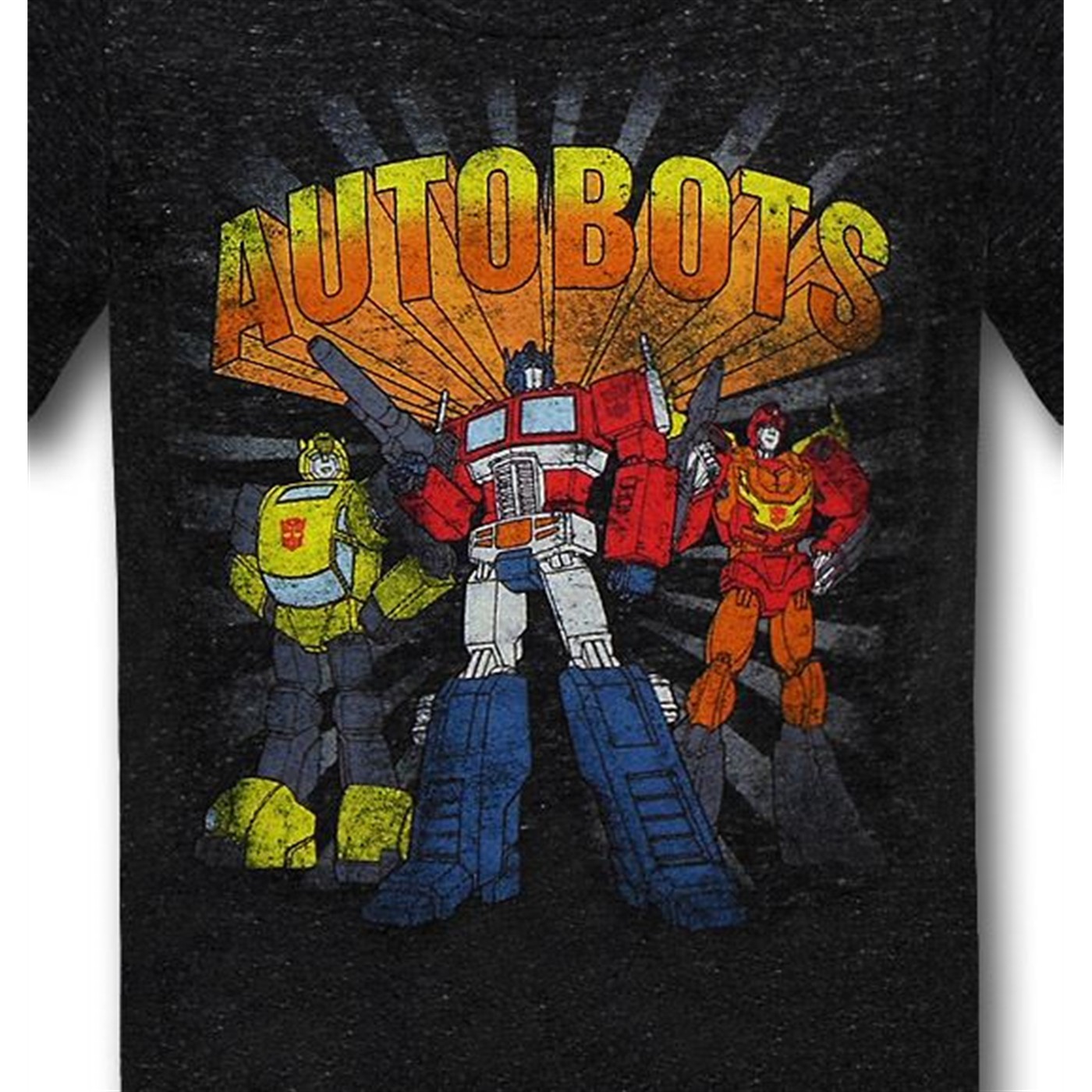 Autobot Triple Threat Kids Red Decco T-Shirt