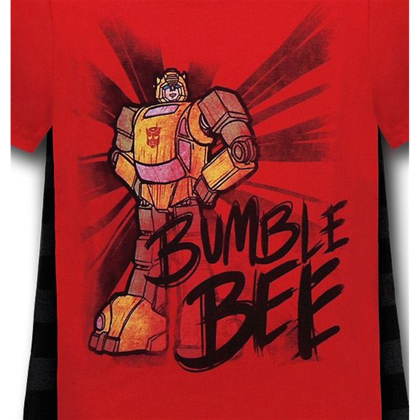 Transformers Bumblebee Kids Caped T-Shirt