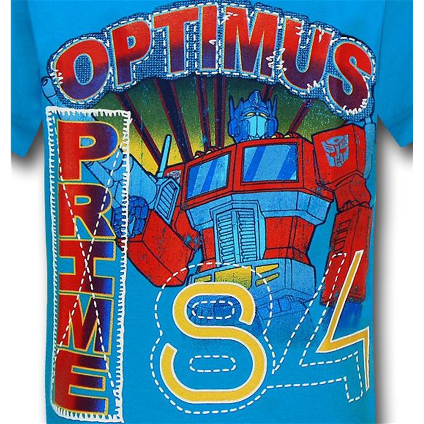 Transformers Prime 84 Kids Blue T-Shirt