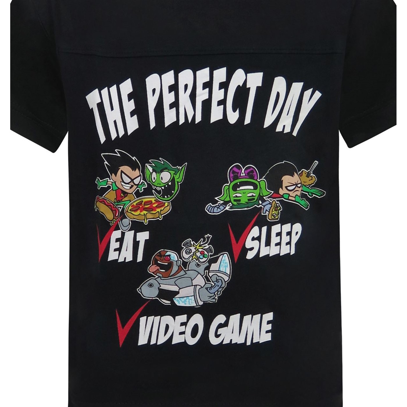 Teen Titans The Perfect Day Kids T-Shirt