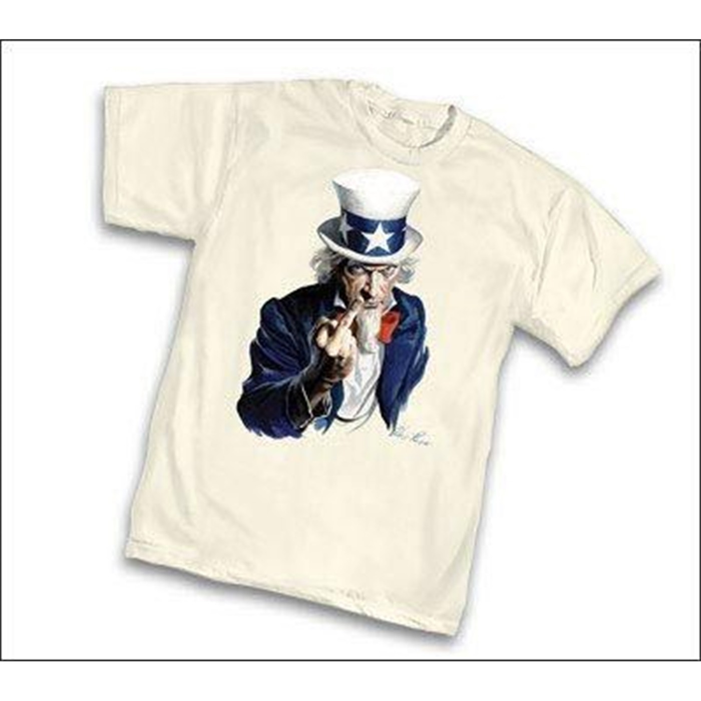 Uncle Sam Shows His Apathy T-Shirt- ium