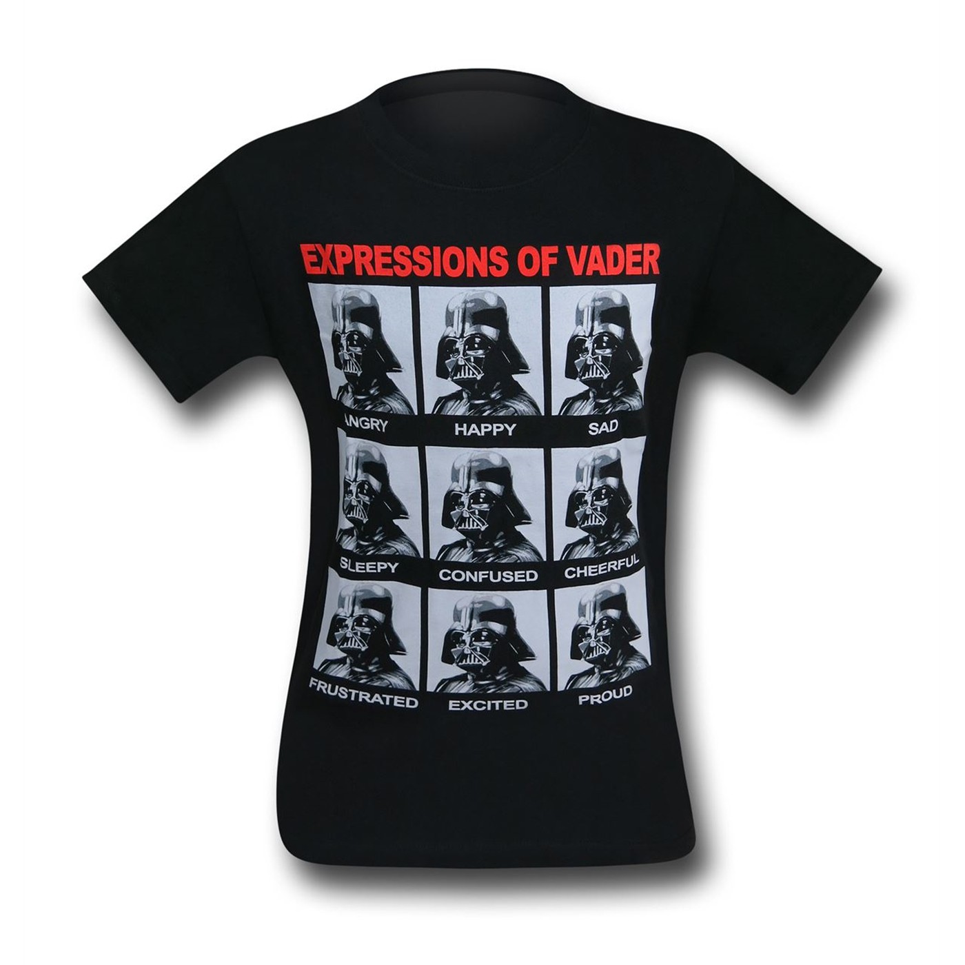 Star Wars Expressions of Vader T-Shirt