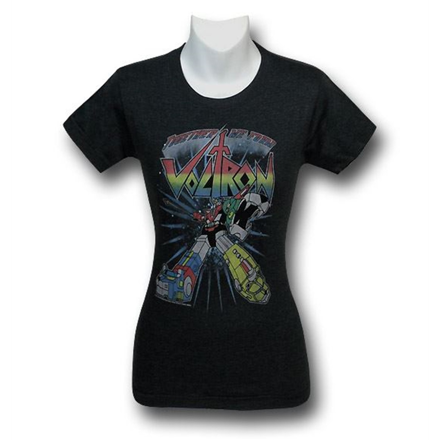 Voltron Together We Form Junior Womens T-Shirt
