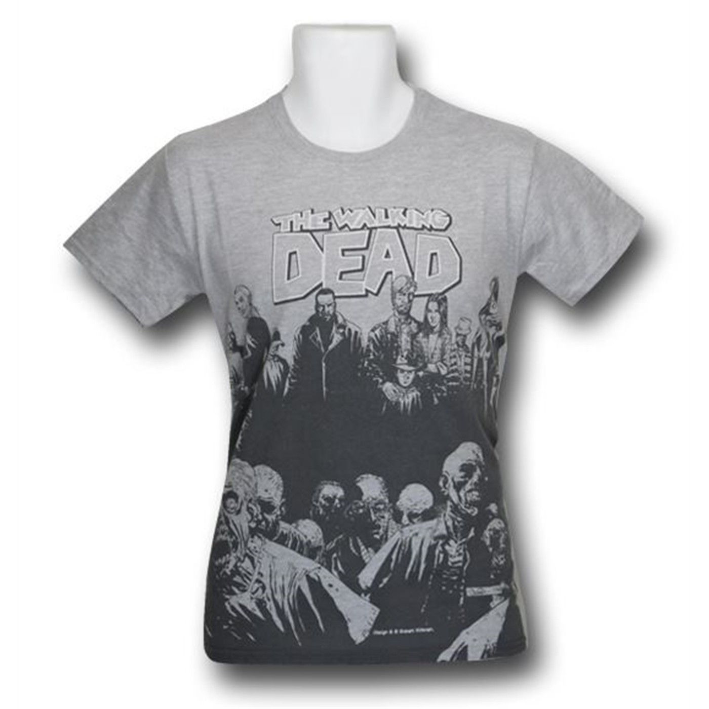 Walking Dead Comic Art Group 30 Single T-Shirt