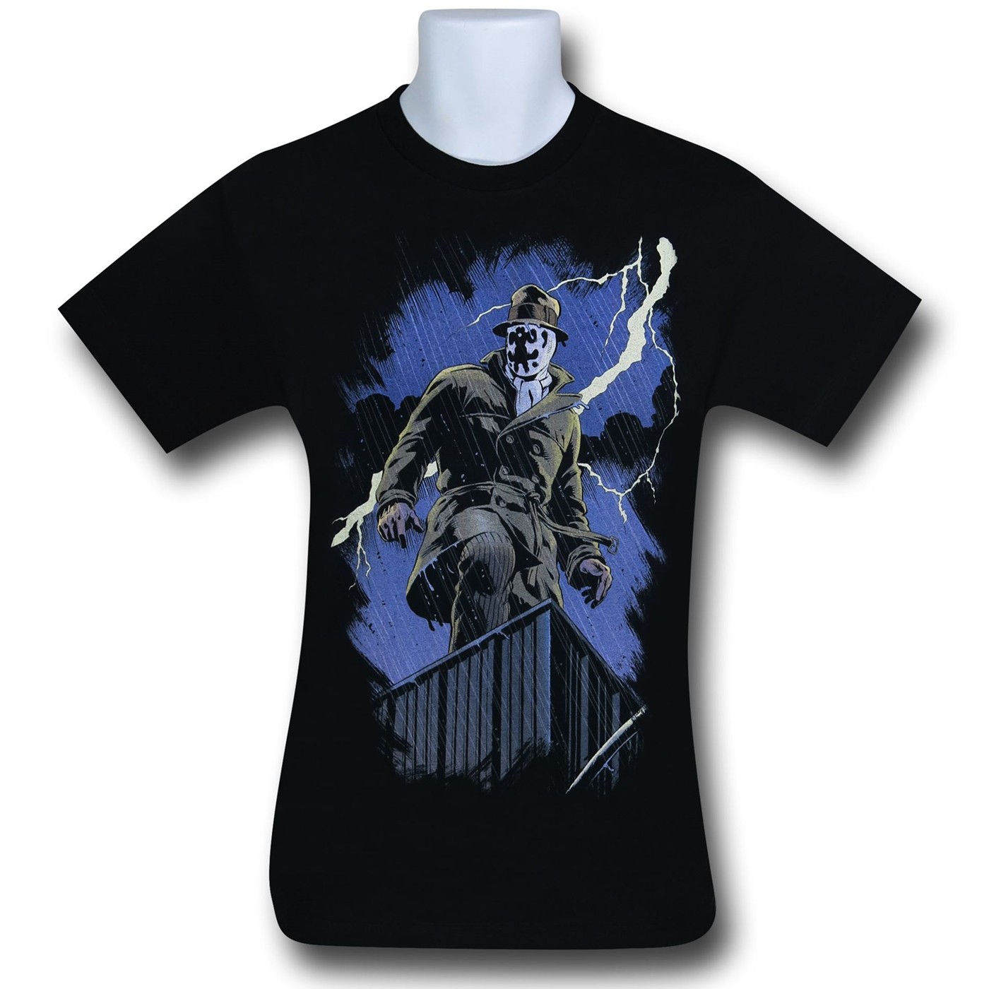 Watchmen Rorschach Rooftop T-Shirt