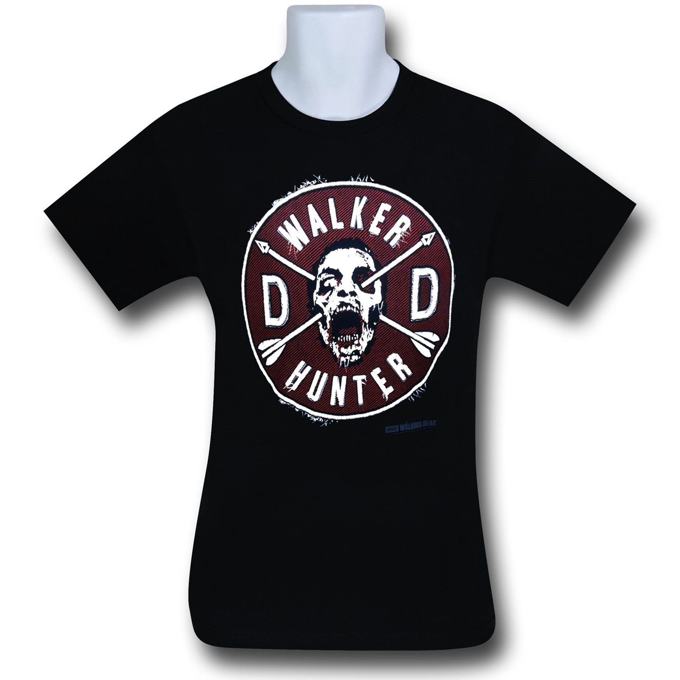 Walking Dead Walker Hunter Puffy Symbol T-Shirt