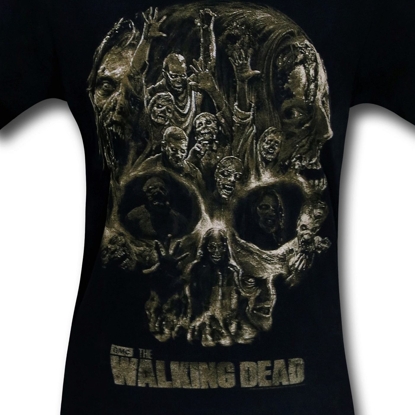 Walking Dead Skull Images T-Shirt