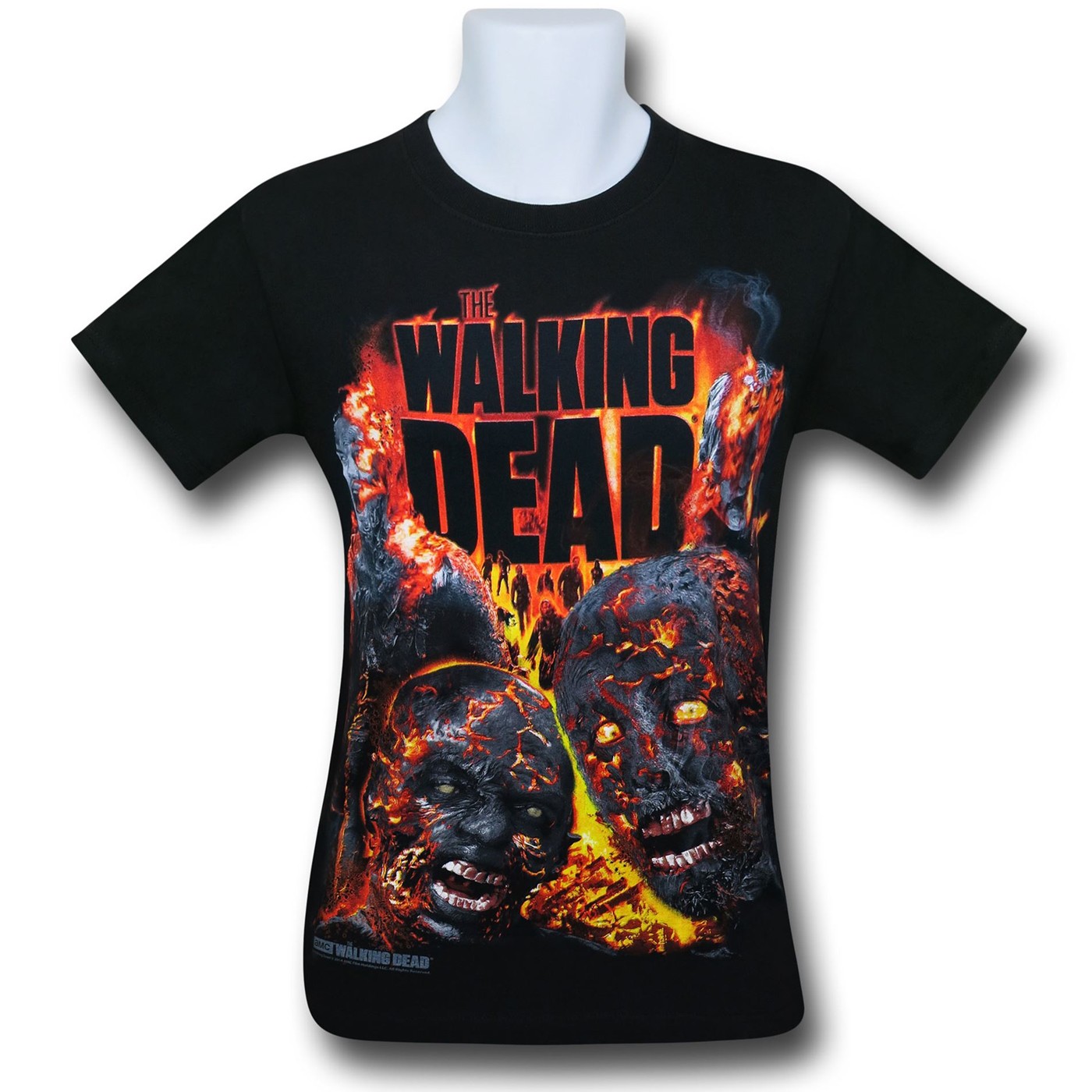 Walking Dead Zombie Conflagration T-Shirt
