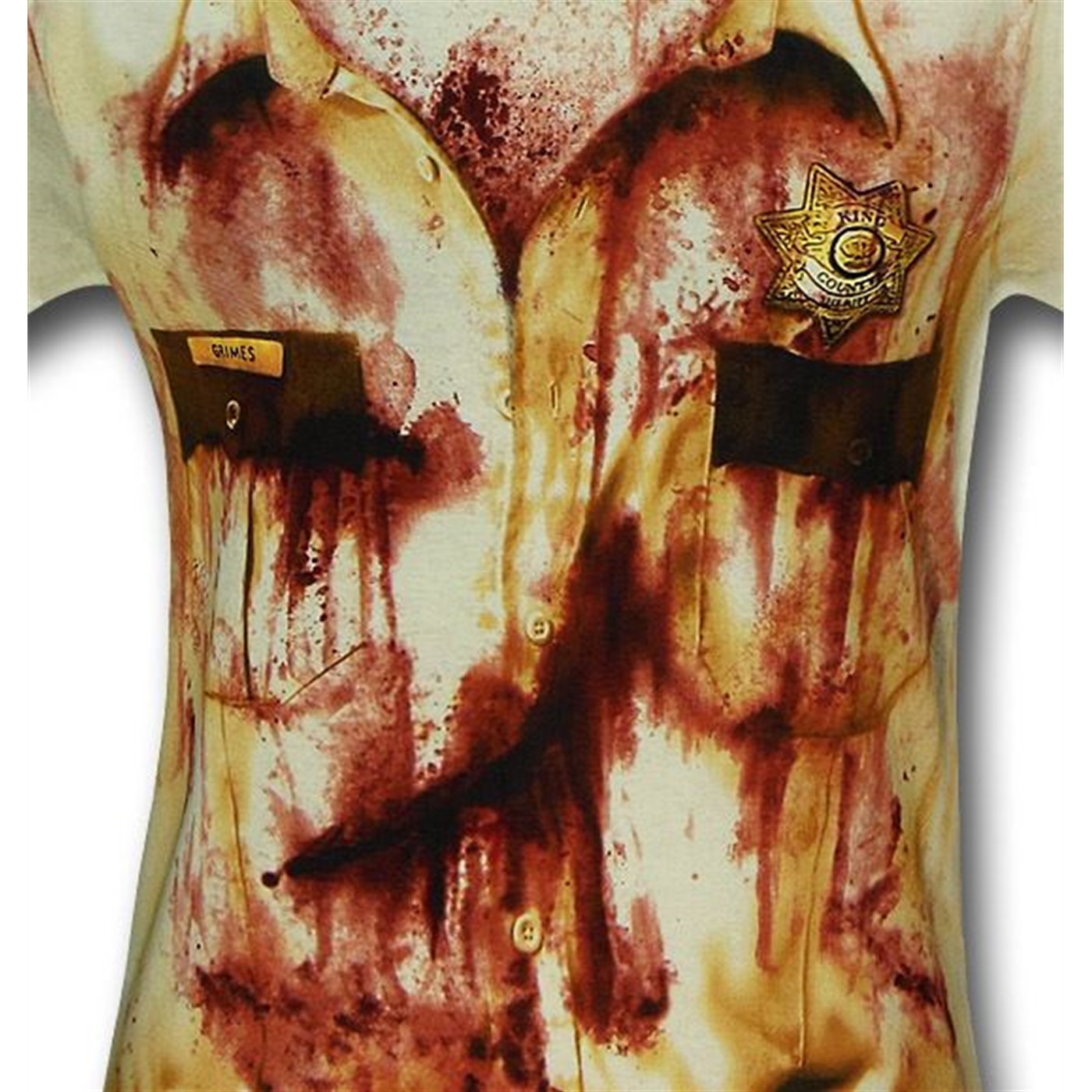 Walking Dead Rick Grimes Costume T-Shirt