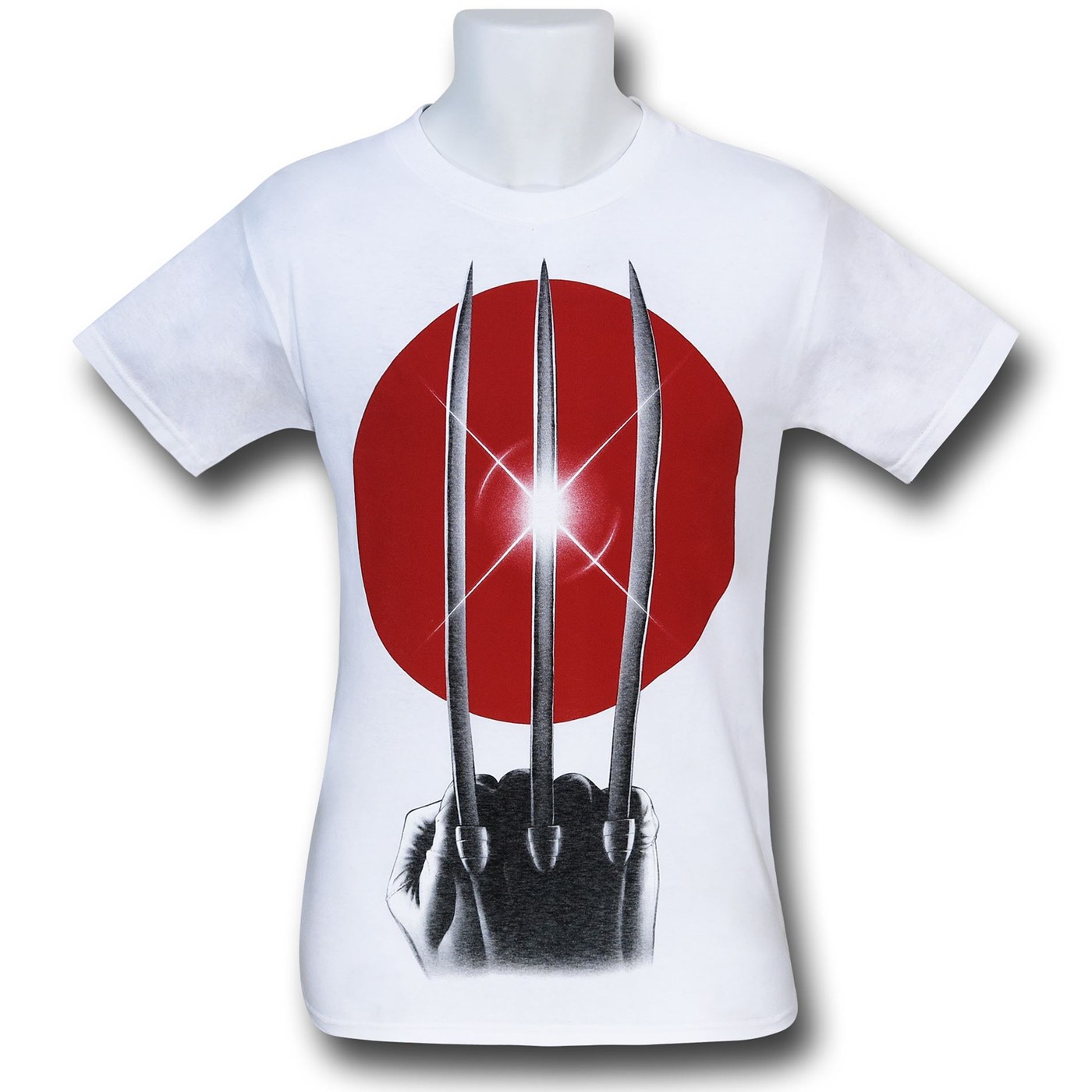 Wolverine Rising Claw White T-Shirt