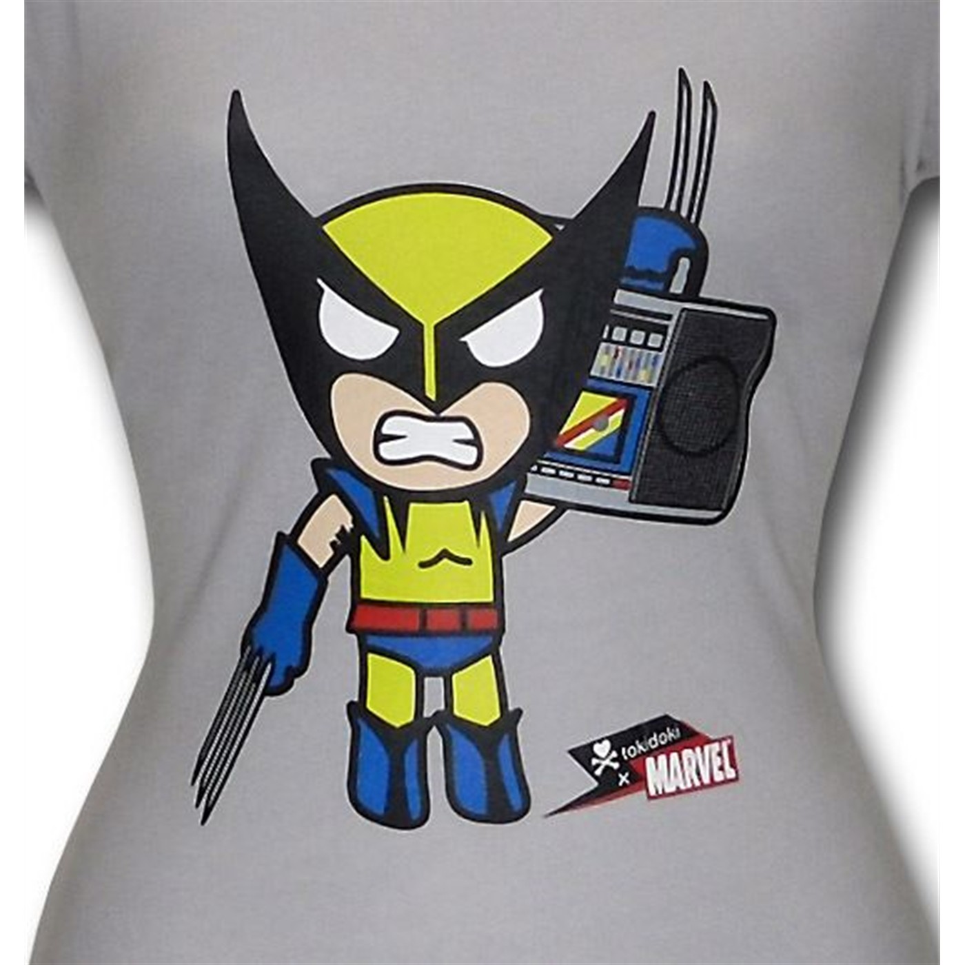 Wolverine Jr Womens Tokidoki Boombox T-Shirt