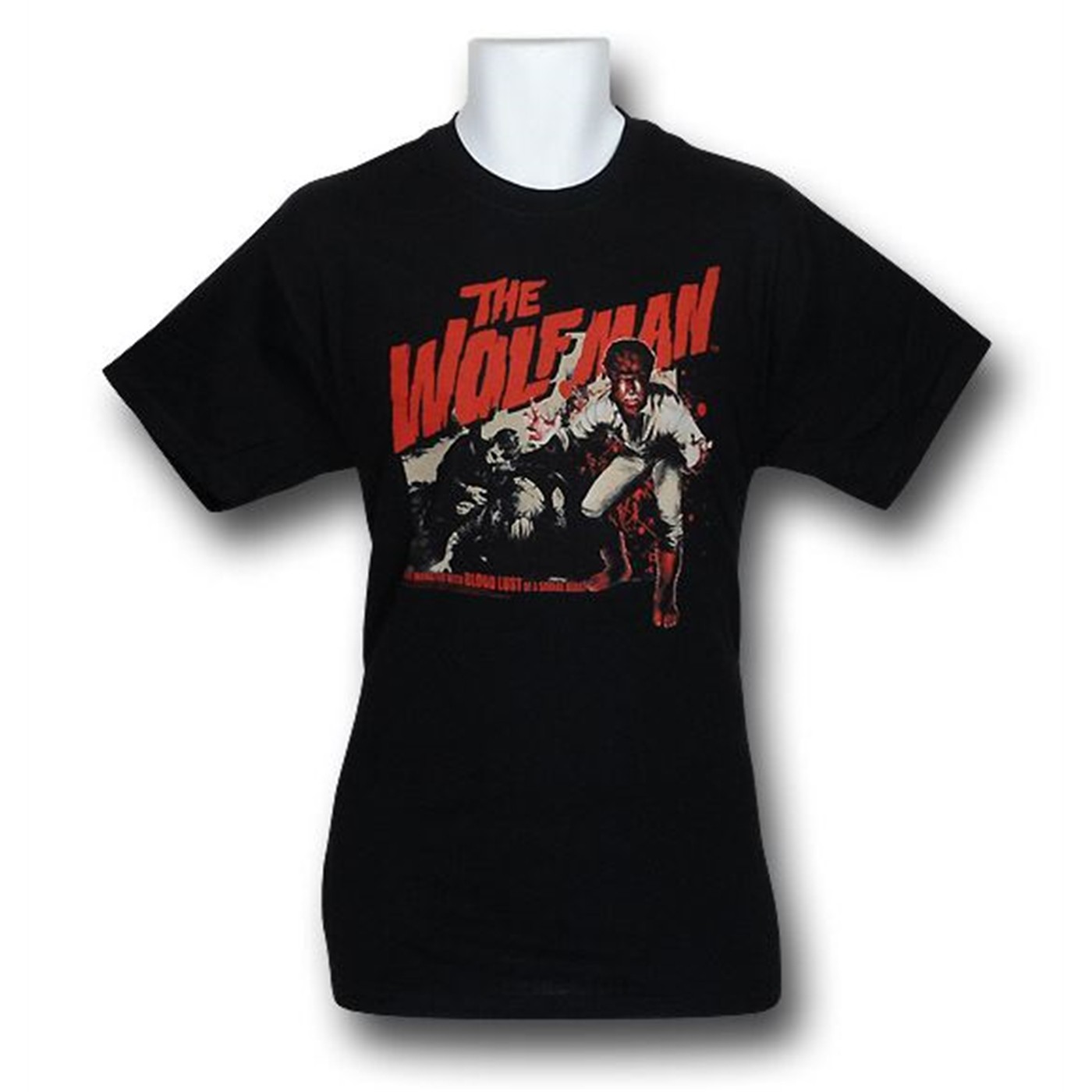 Wolfman Wrestler Pose T-Shirt