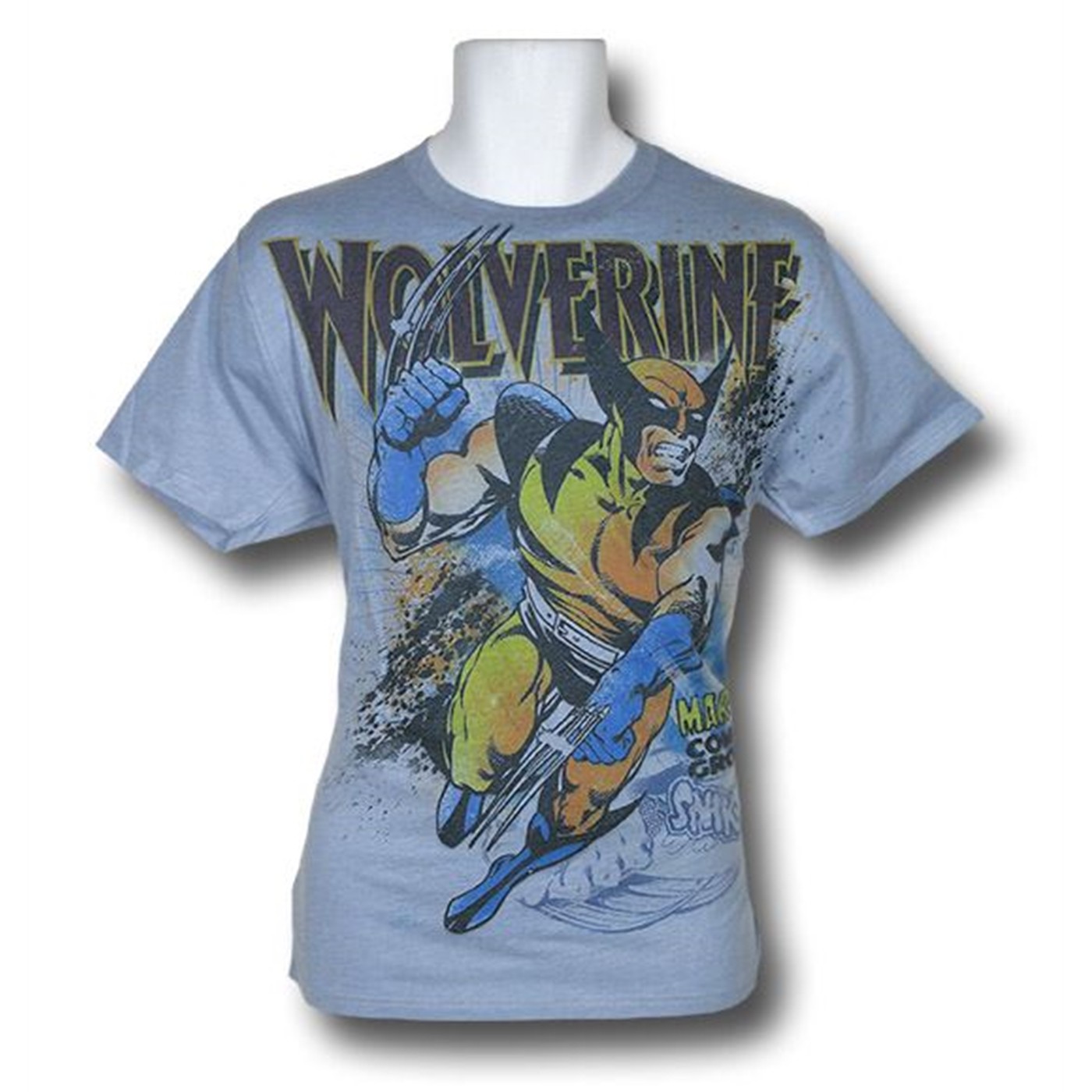 Wolverine Snikt Blue Sublimated T-Shirt