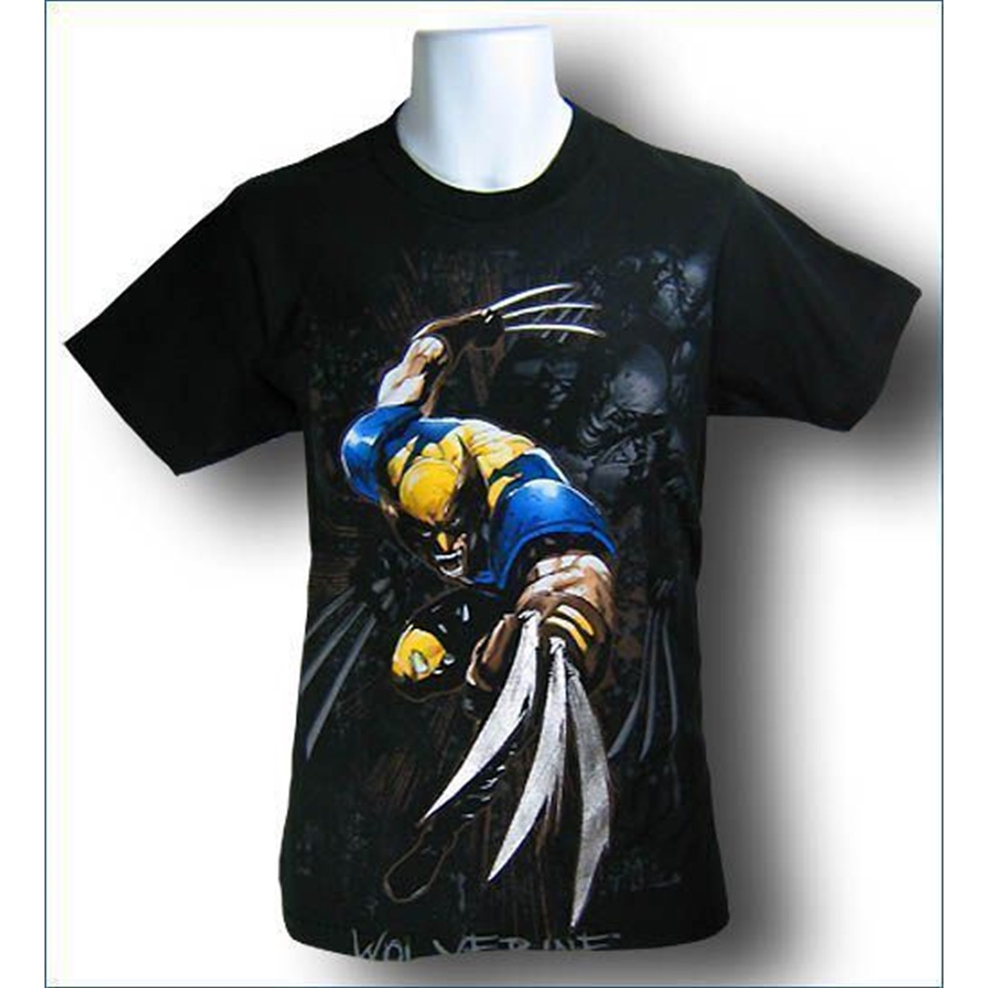 Wolverine T-Shirt Lunging Death