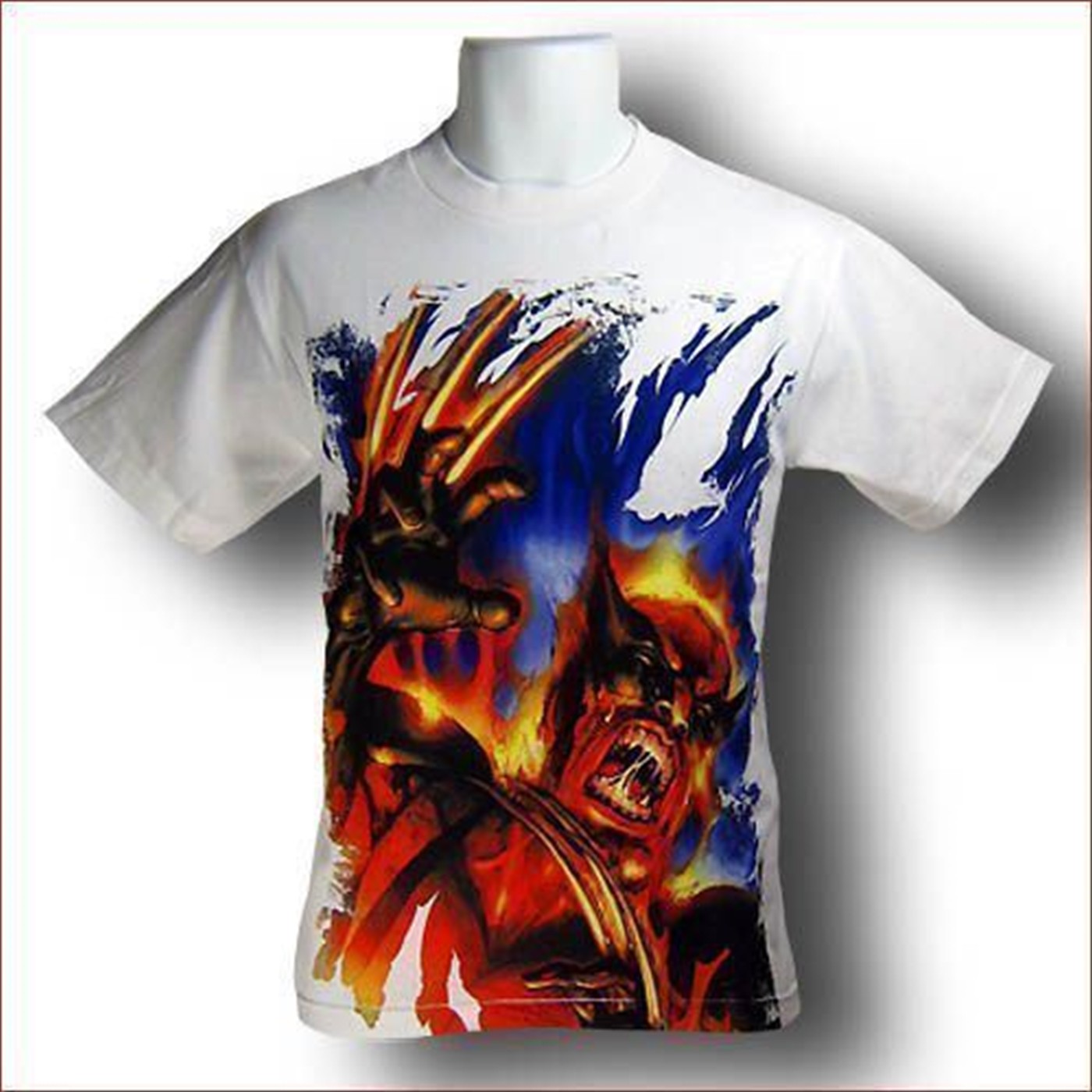 Wolverine T-Shirt On Fire