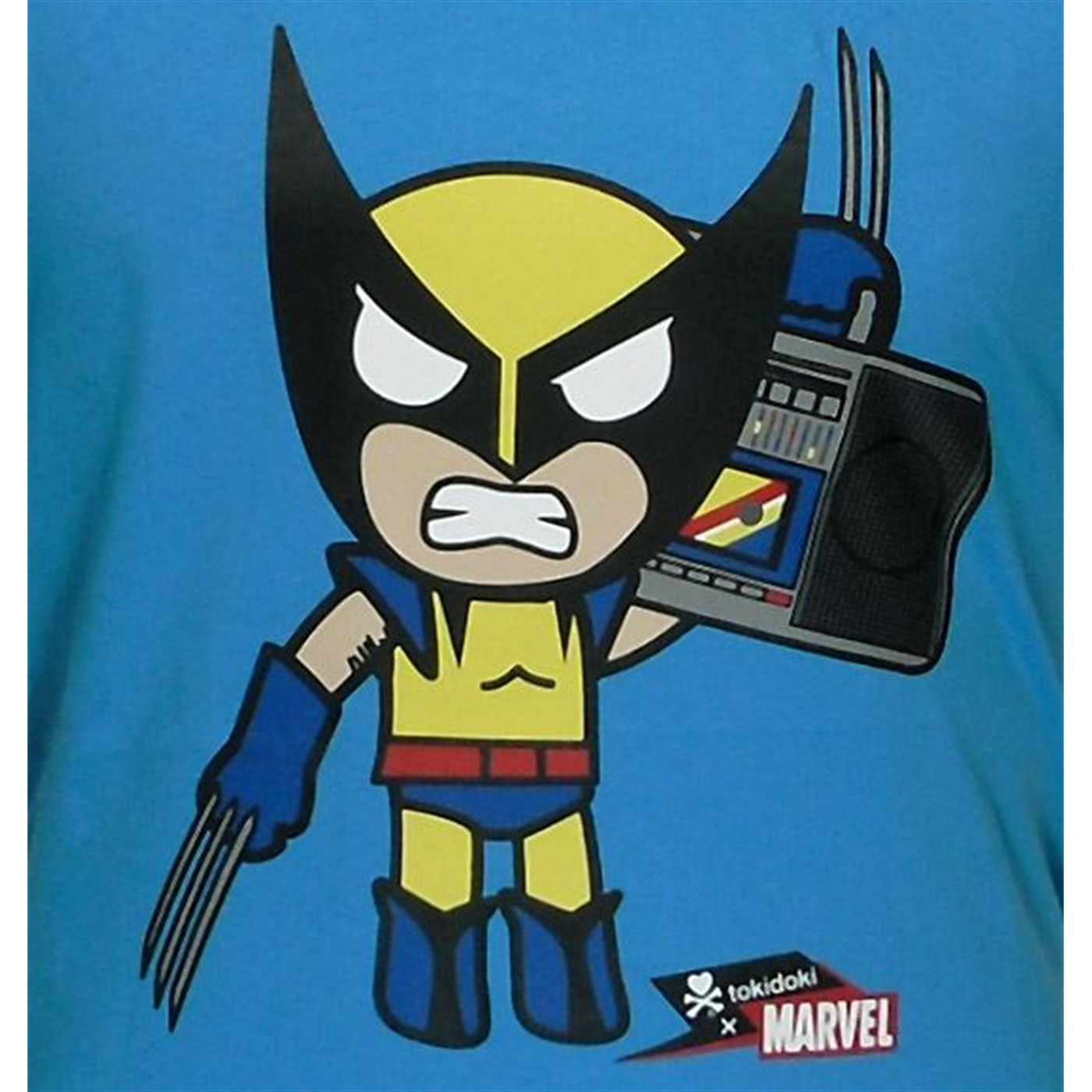 Wolverine Tokidoki Blue Boombox T-Shirt