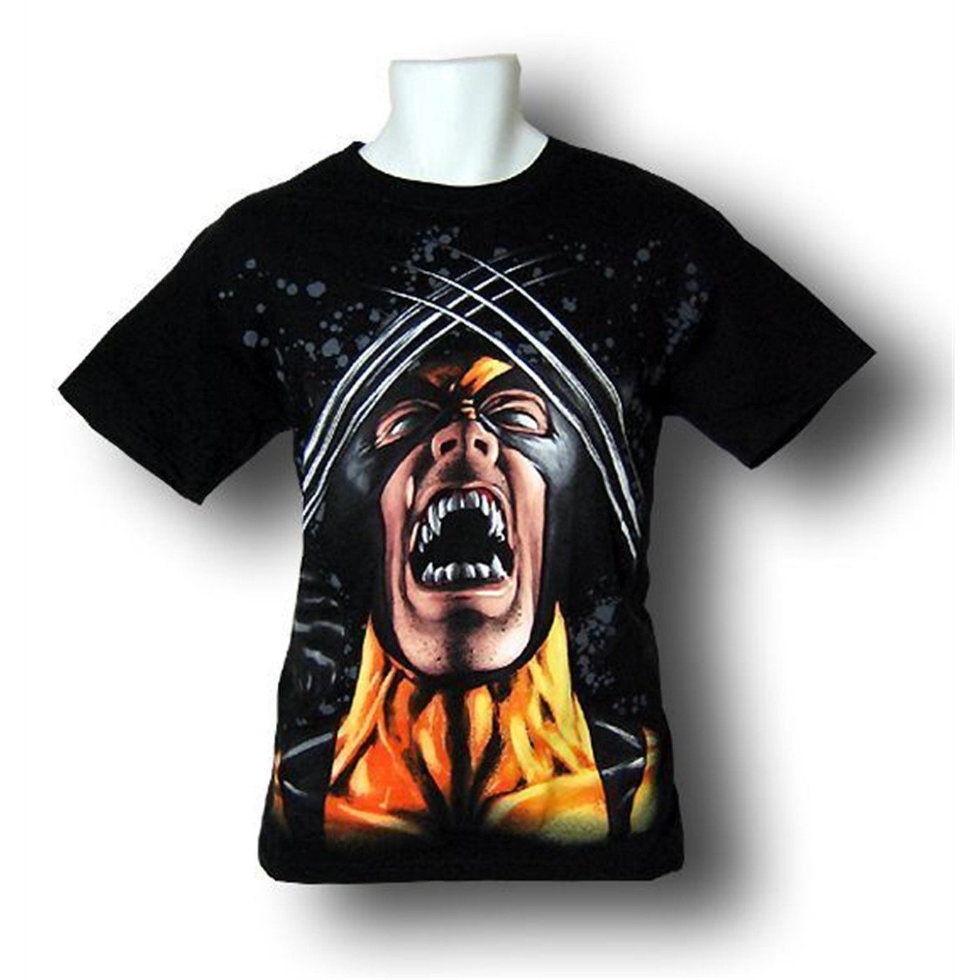 Wolverine Screaming Claws Crossed T-Shirt