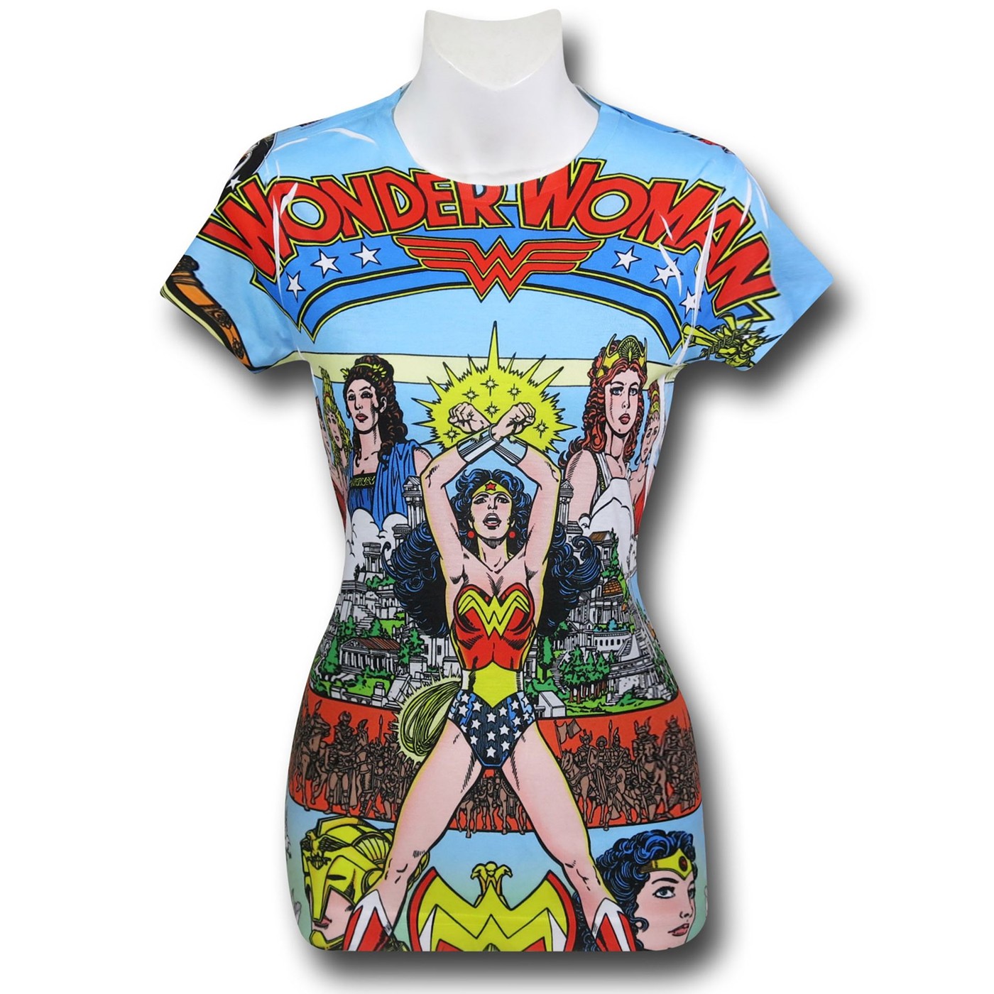 Wonder Woman #1 Sublimated Women's T-Shirt