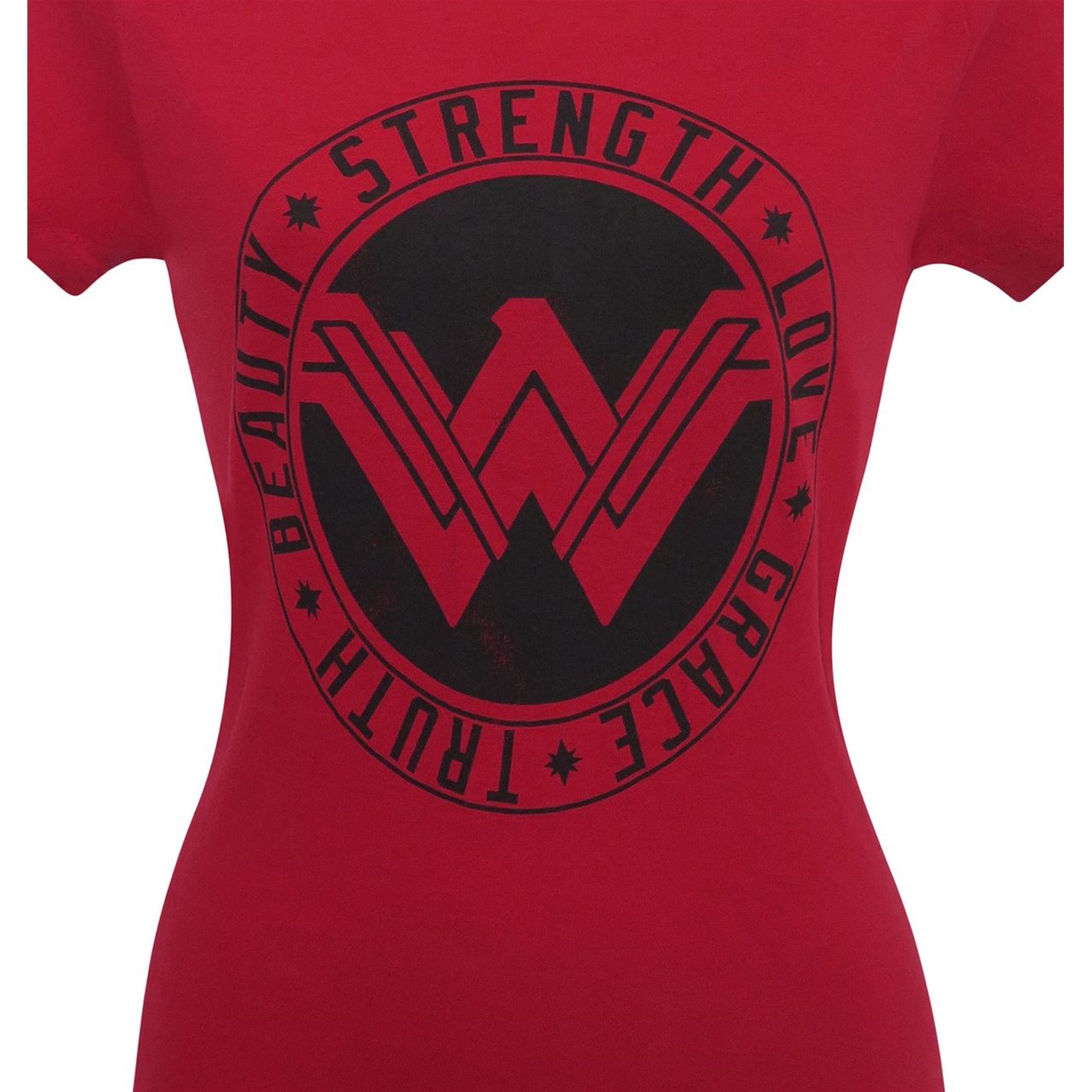 Wonder Woman Movie Logo & Strength Women's T-Shirt