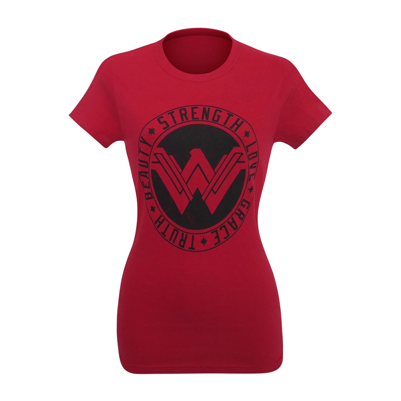 Wonder Woman Movie Logo & Strength Women's T-Shirt