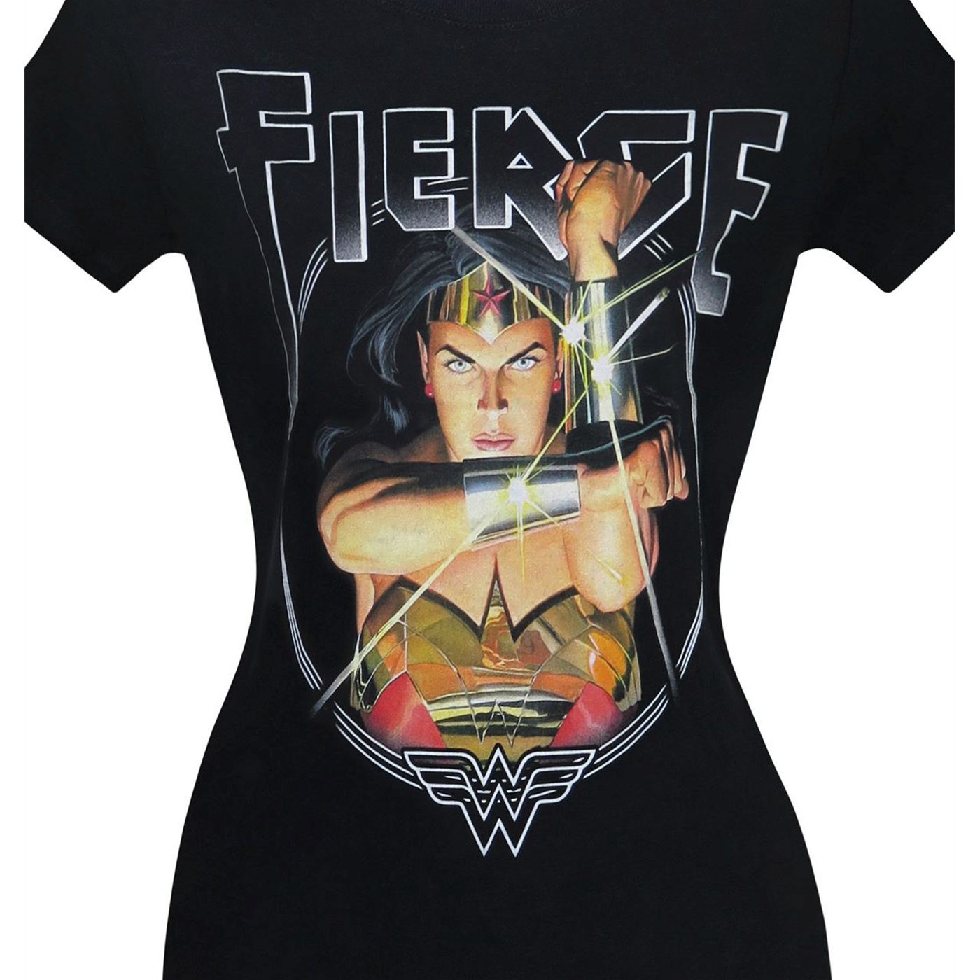 Wonder Woman Fierce Women's T-Shirt