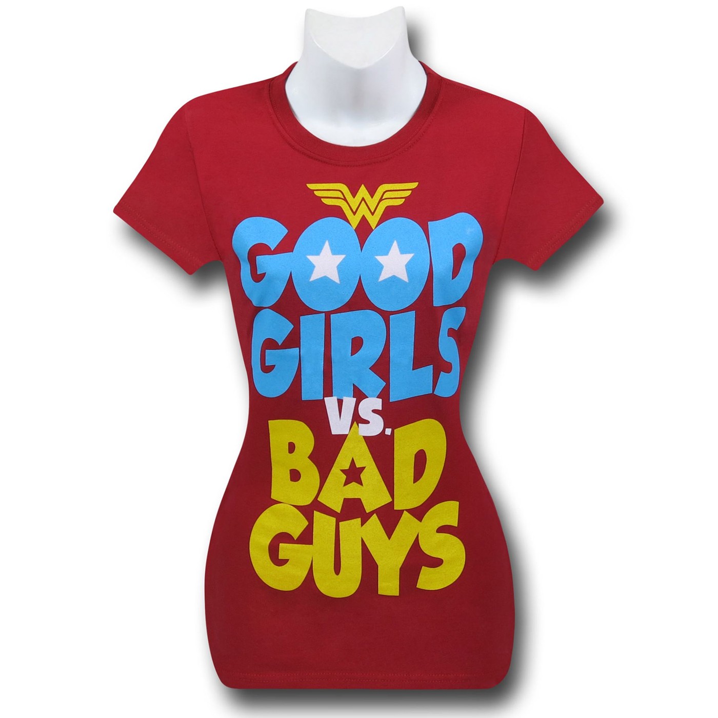 Wonder Woman Good Girls Women's Red T-Shirt