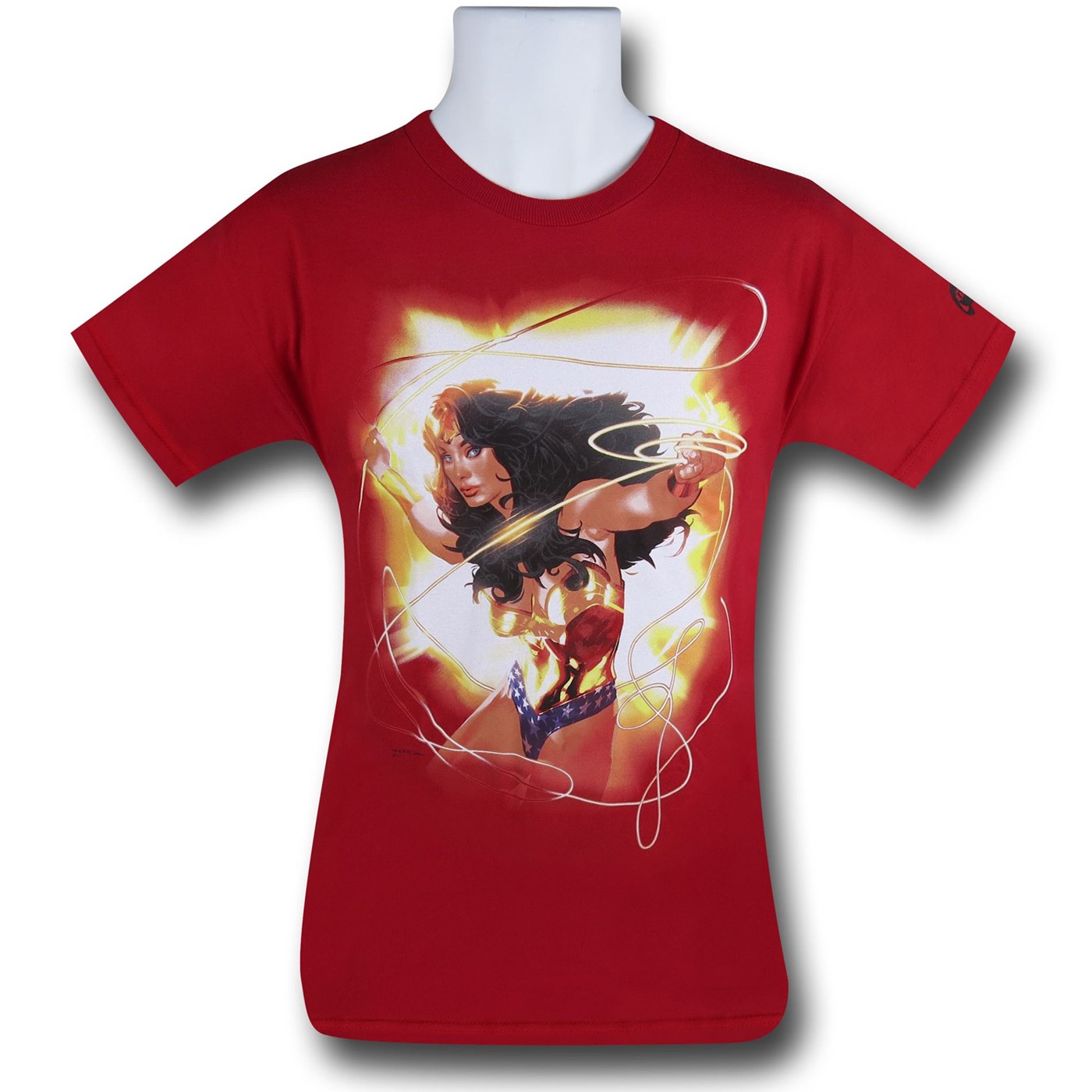Wonder Woman Golden Lasso by Adam Hughes T-Shirt